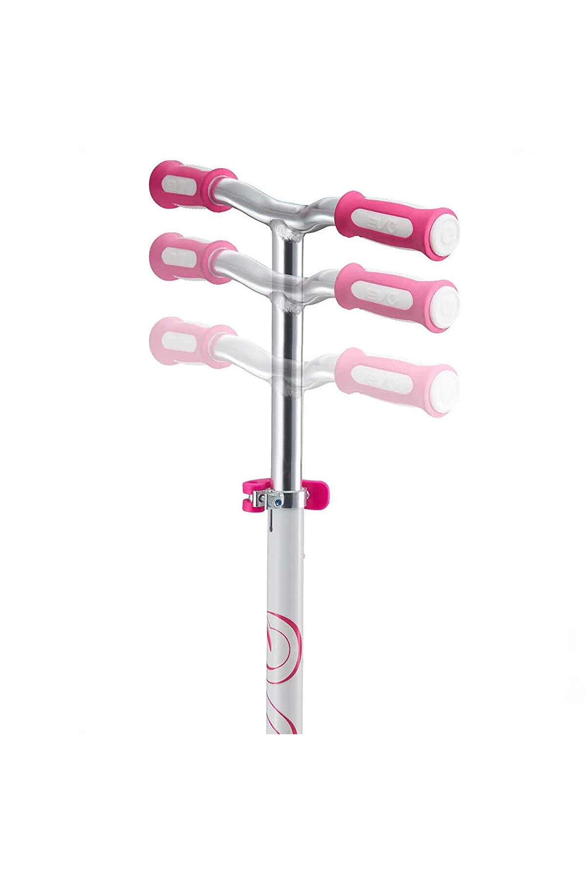 Evo 3 Tekerlekli̇ Colour Burst Işıklı Beyaz Scooter