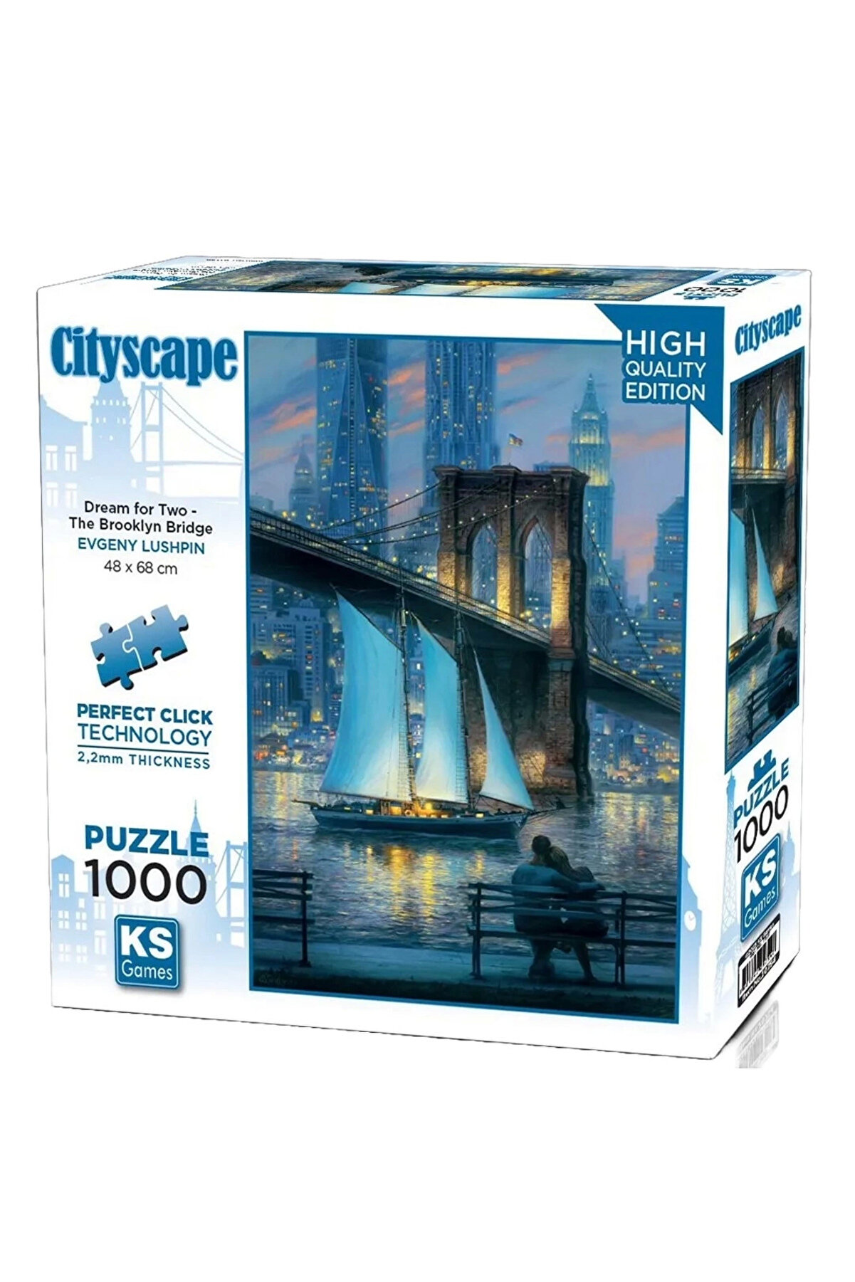 Ks Games Dream For Two Puzzle 1000 Parça 20754