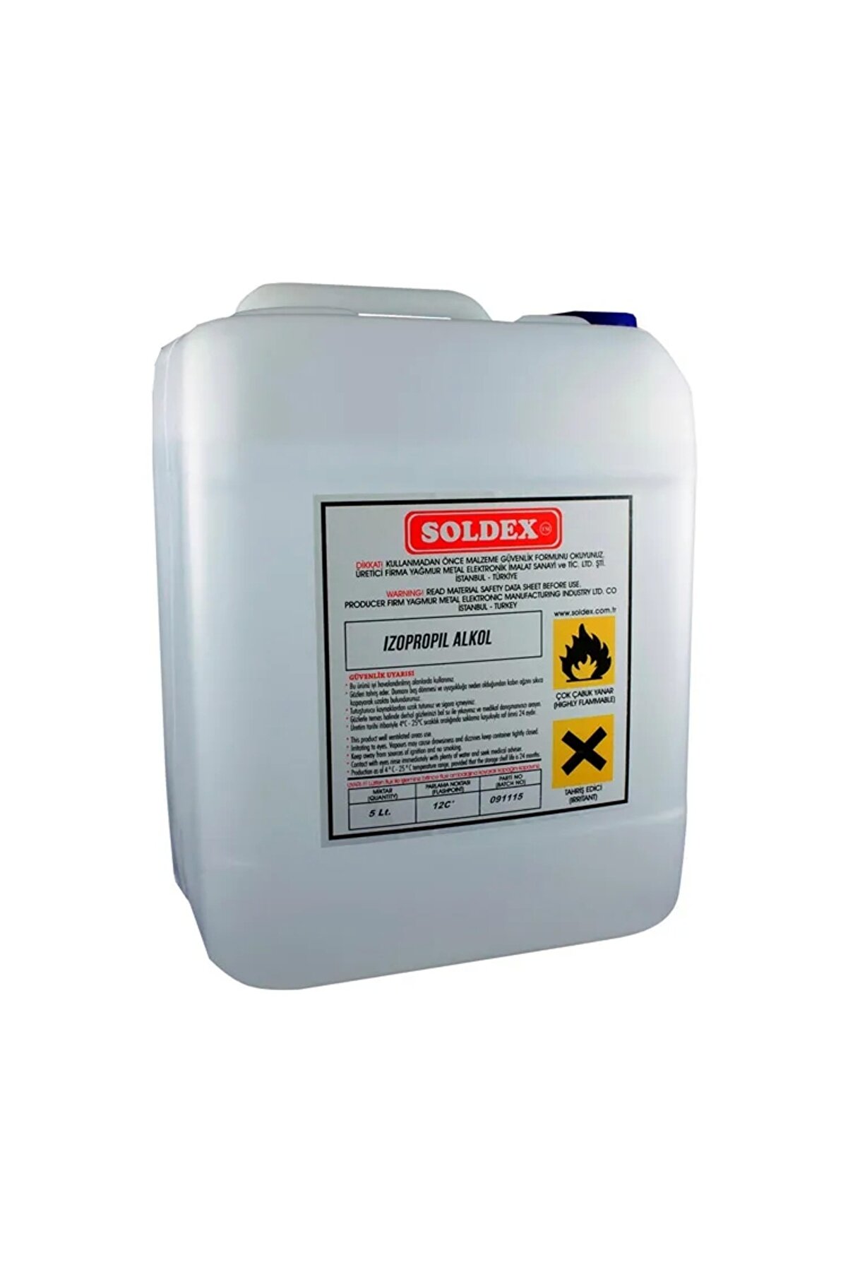 Easy Tedarik İzopropil Alkol 5 Lt - %99,9 Saf İpa