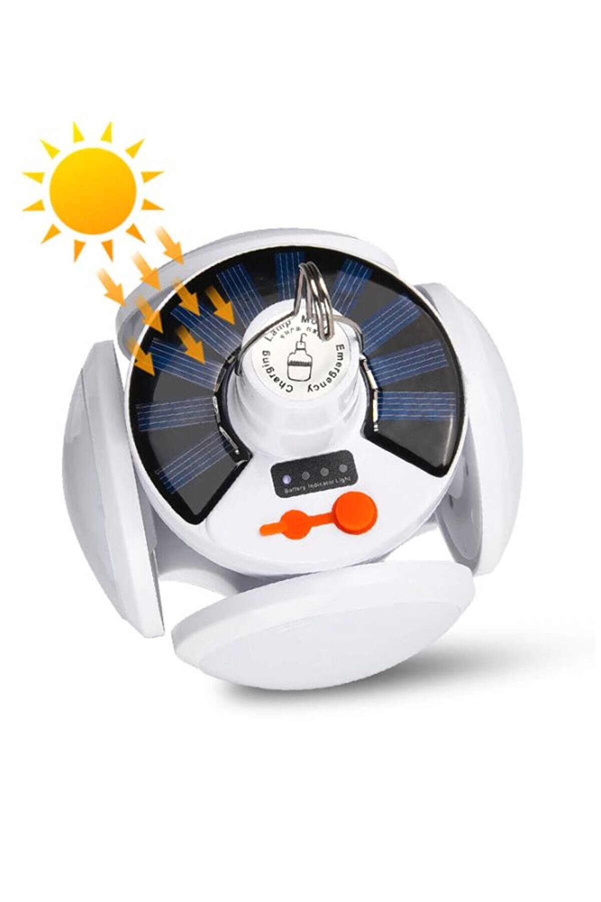 Poli̇zei̇ P-038 Solar Güneş Enerji̇ Ve Usb Sarjli̇ 5 Kanatlı