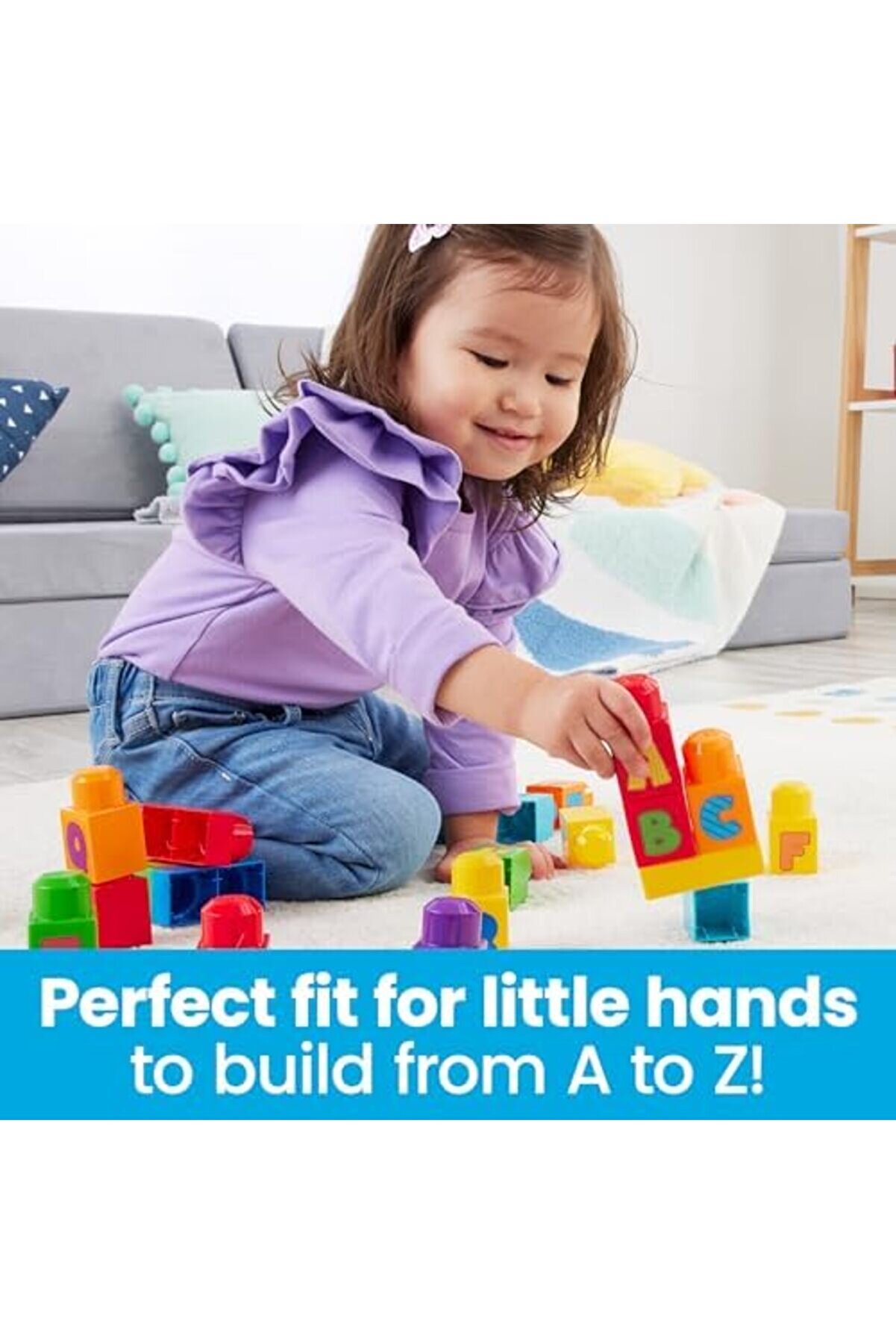 Aclyashop Bloks Alfabeli̇ Blok &Ccedil;antası &Ccedil;ocuklar İ&ccedil;i̇n Bloks Alfabeli̇ Blok &Ccedil;antası (30 Par&ccedil;alı) Ve Yeni̇