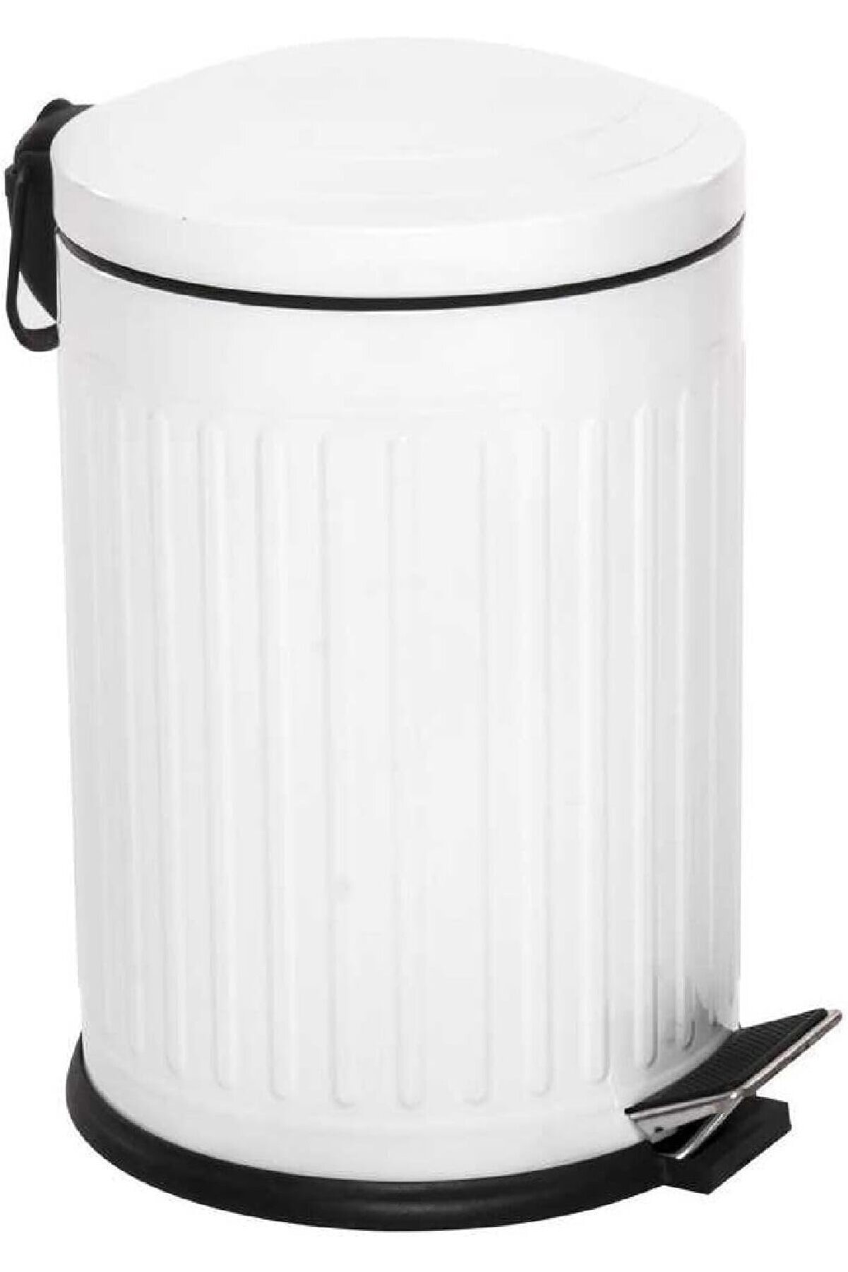 STOREMAX lvnshop 5-12- 16 Lt Serisi Amortisör Kapaklı Çöp Kovası ( - MUTFAK - TUVALET - BALKON) (BEYAZ, 5 LİT