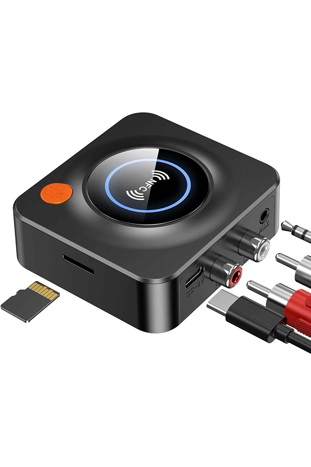 STOREMAX modaflux Alıcısı, HI-FI için, Hoparlörler için tooth Alıcısı, Ev Sistemi (3,5 mm AUX, RCA, TF, NFC)