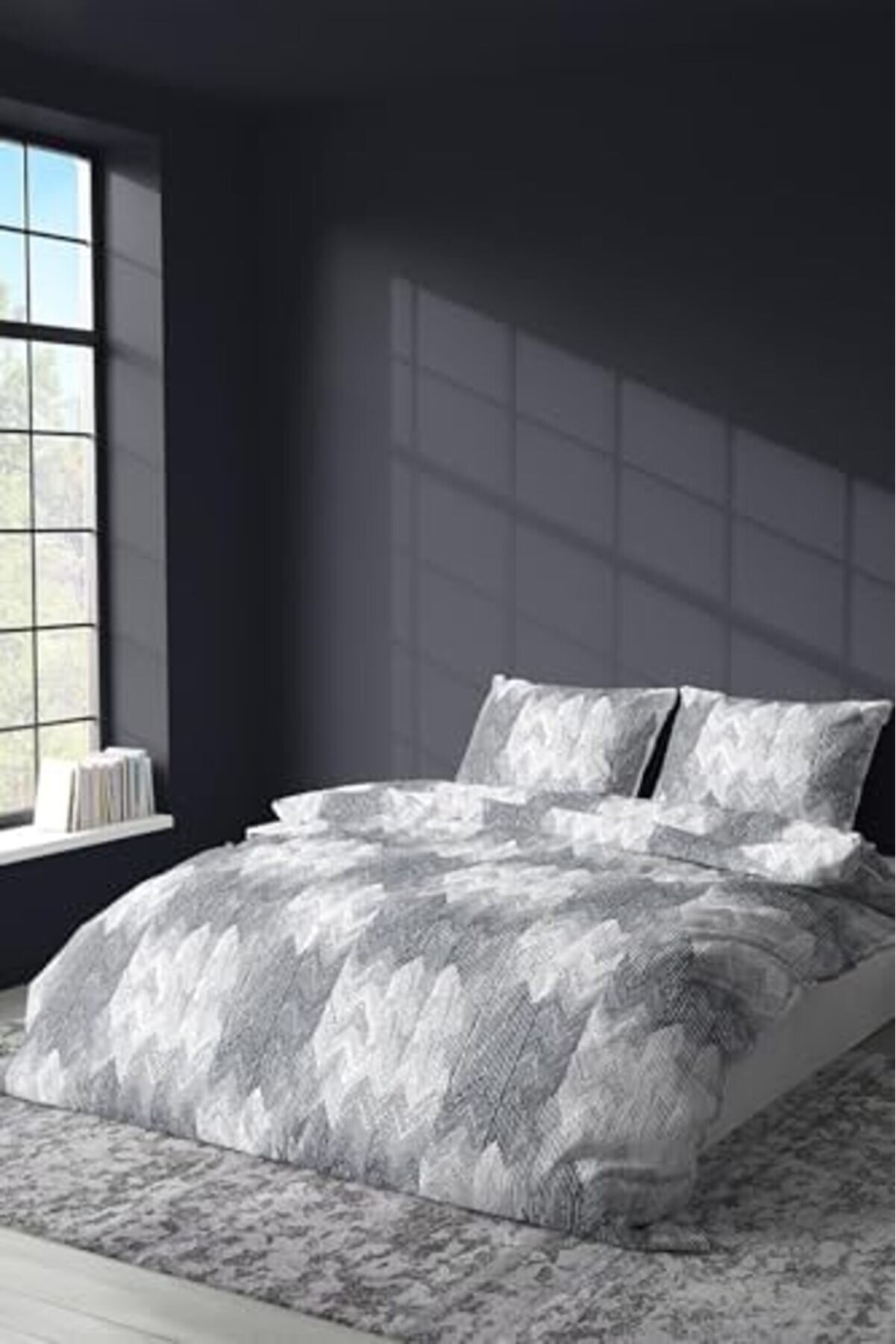 Trendymr Teksti̇l Pamuklu Çi̇ft Ki̇şi̇li̇k Nevresi̇m Seti̇ | Nevresi̇m Ve Yastık Kılıfı | Çarşafsız