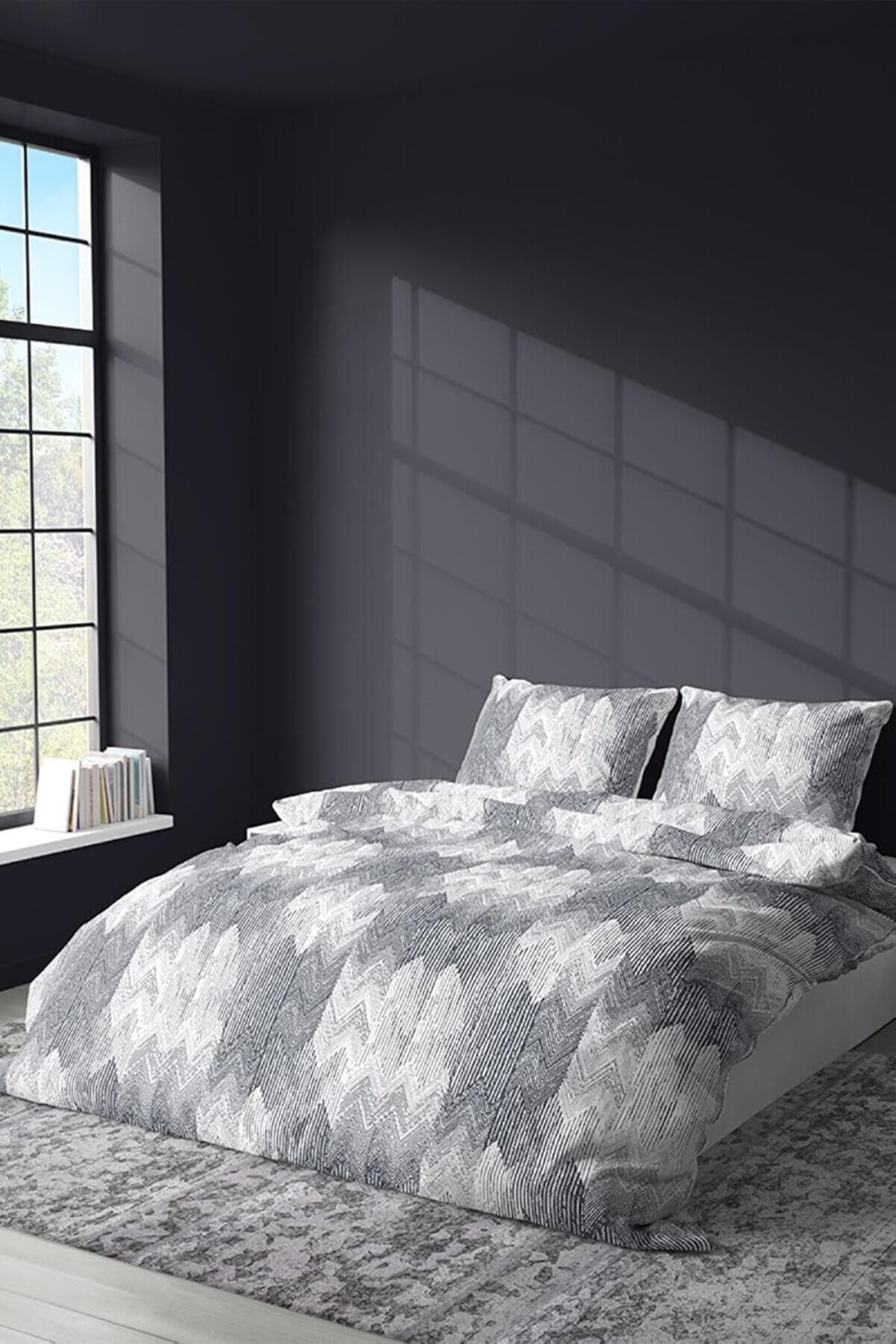 STOREMAX trendymr Tekstil Pamuklu Çift Kişilik Nevresim Seti | Nevresim Ve Yastık Kılıfı | ÇARŞAFSIZ