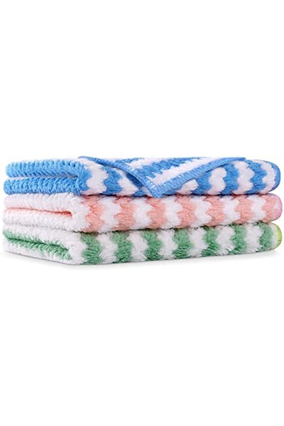 Snshop Mi̇krofi̇ber Temi̇zleme Bezleri̇, 3 Adet S&uuml;per Emi̇ci̇ Mi̇krofi̇ber Temi̇zleme Bezi̇, Yeni̇den Kullanı