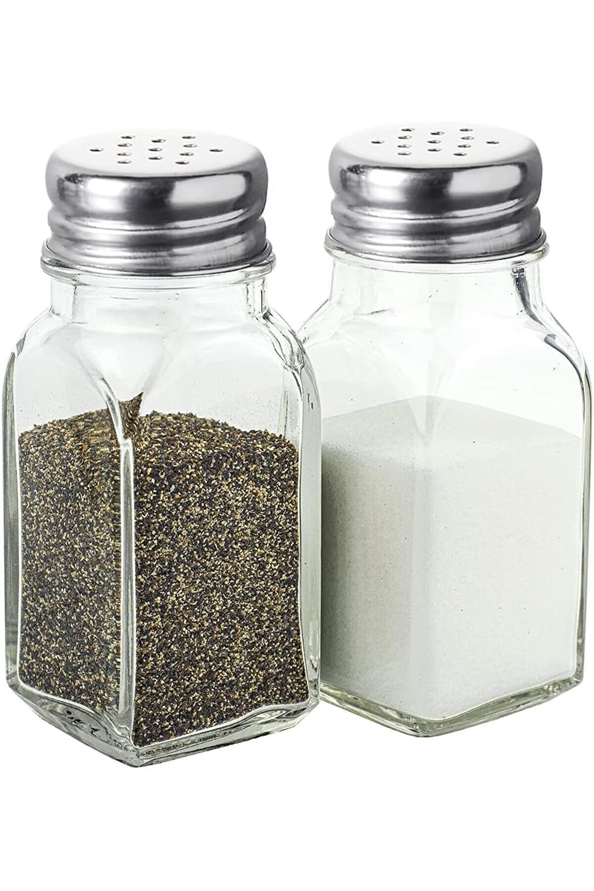 STOREMAX aclyashop 2'li Tuz ve Karabiberlik Seti, Şık ve Modern Tasarım, Mutfak ve Sofra İçin İdeal, Takımı