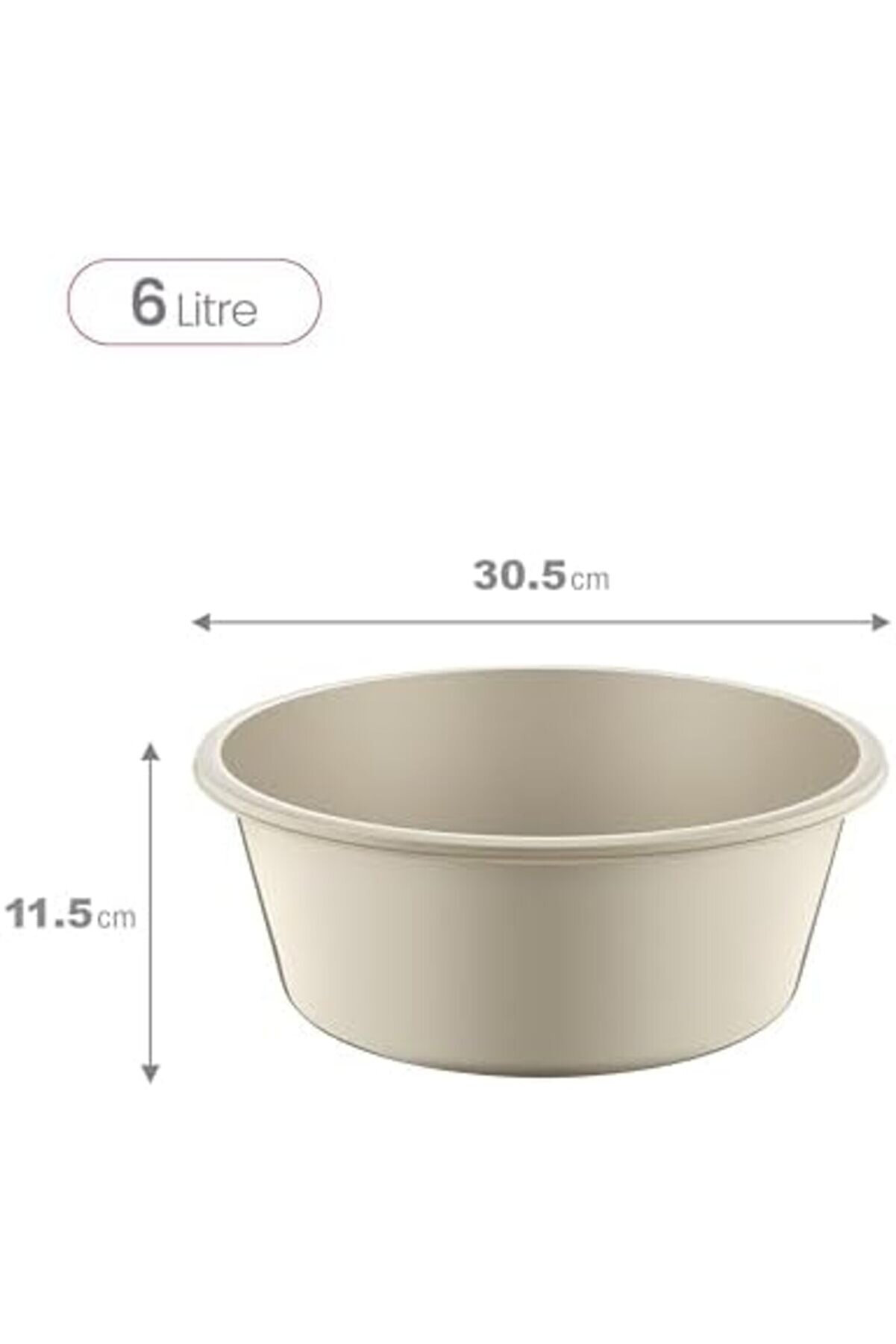 Jptrshop 2 No Renkli̇ Badya (6 Lt) Latte 1111498