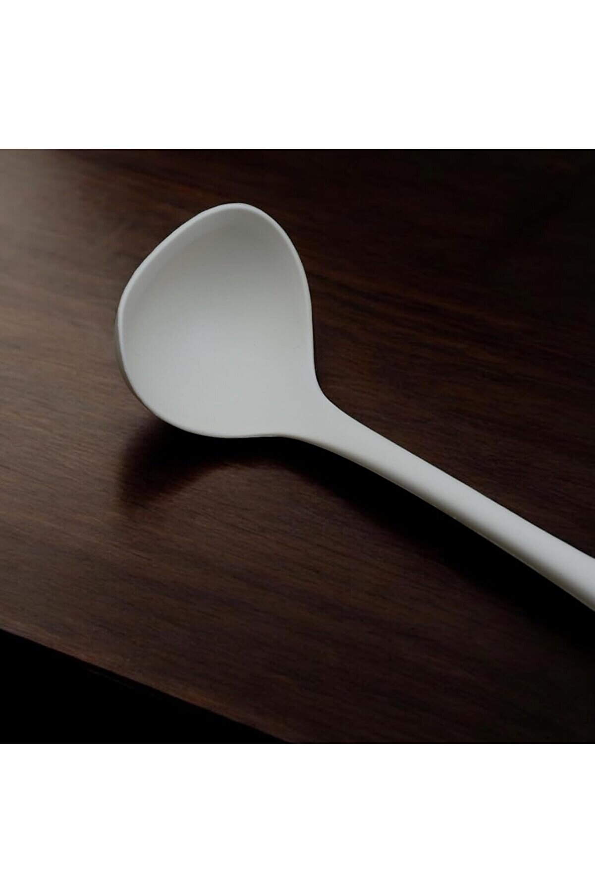 STOREMAX aclyashop Çorba Kepçesi - 29,5 CM Krem Renkli Özel Seri 1058548