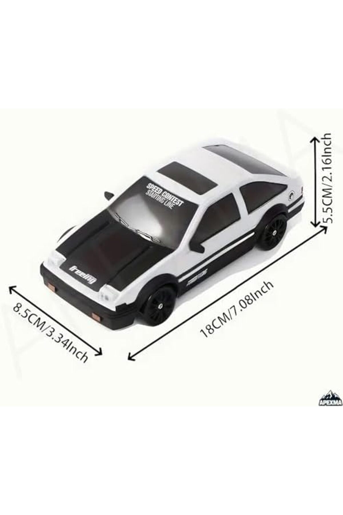 Brfshop Ghz Uzaktan Kumandalı 4X4 Şarjlı Işıklı Dri̇ft Yapan Araba - Uzaktan Kumandalı Rc Dri̇f