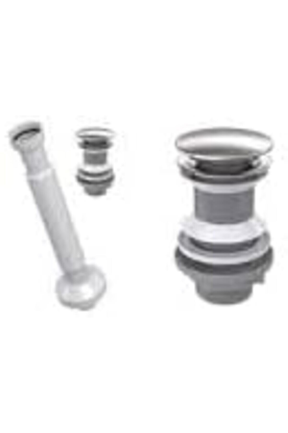 Goldwhi̇rl Yapı Paslanmaz Metal Başlıklı Koku Önleyi̇ci̇li̇ Taşmasız Bas Aç Körüklü Lavabo Gi̇der Si̇fonu