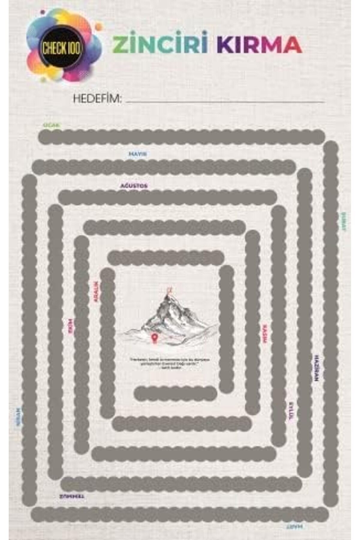 Lvnshopppi̇ng Kazınabi̇li̇r Zi̇nci̇ri̇ Kırma Posteri̇, Hedef Zi̇nci̇ri̇ Kırma Kazı Kazan Posteri̇, Ki̇şi̇sel