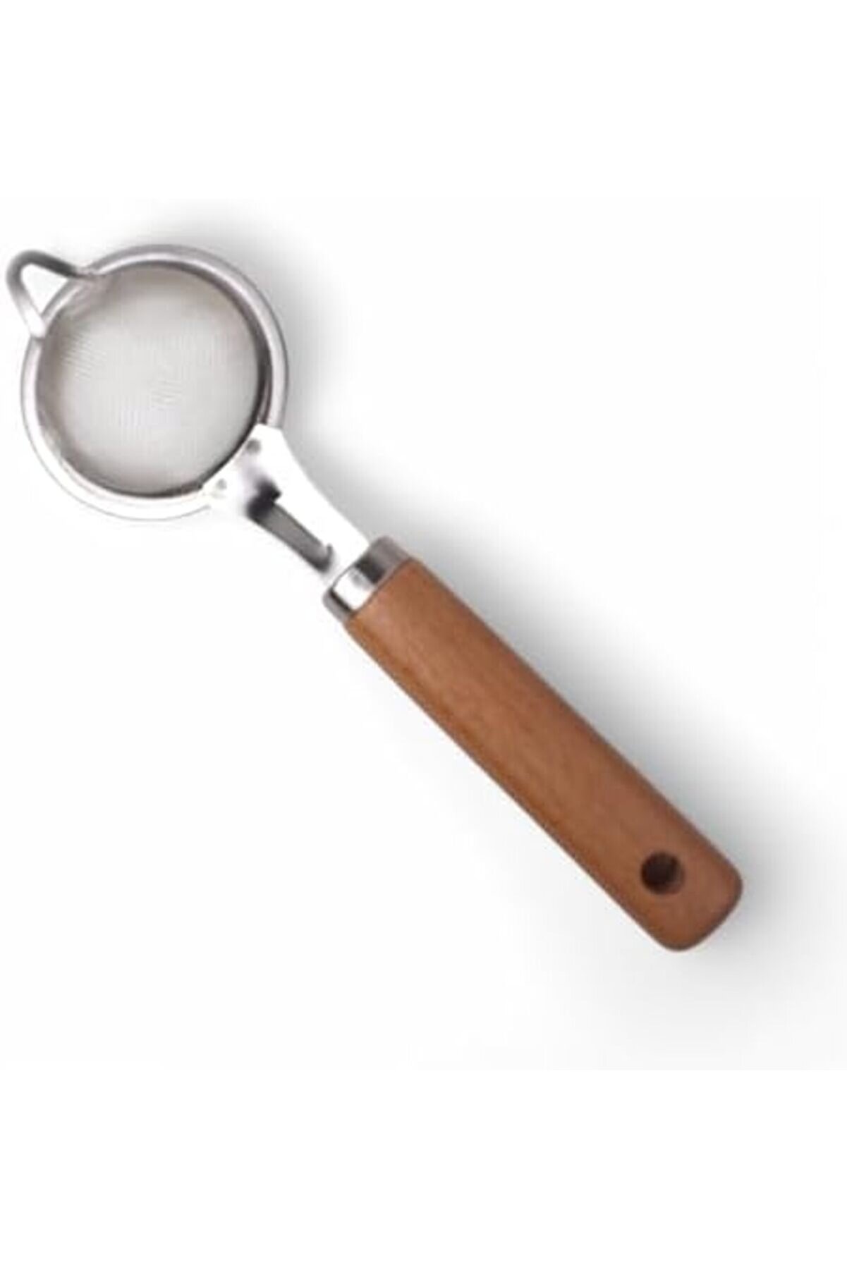 Lvnshop Paslanmaz Çeli̇k Ahşap Saplı Çay Süzgeci̇ | Si̇li̇kon Saplı Süzgeç – Şık Ve Fonksi̇yonel Sunum Ar
