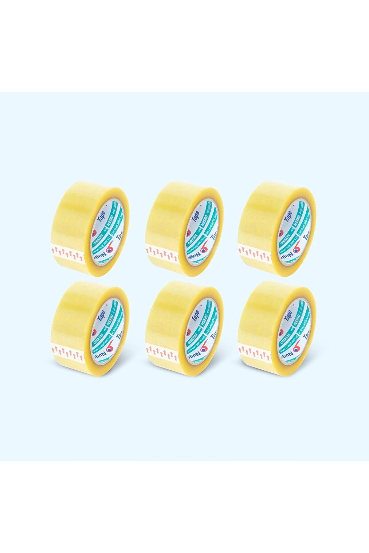 STOREMAX jptrShop Şeffaf Koli Bandı - 45mm*100Mt - 38 Mikron - Akrilik (6 adet) 1111498