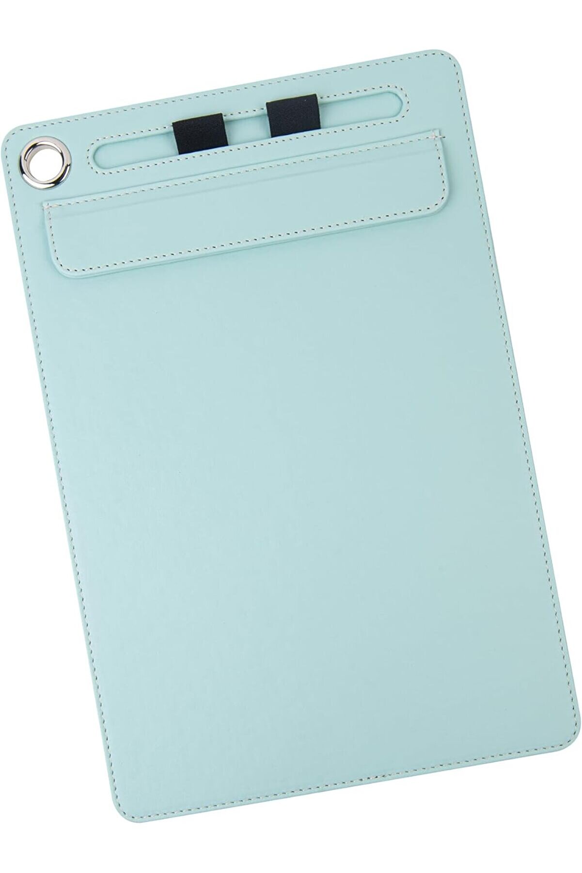 STOREMAX lvnshop Kapaksız Sekreterlik Sanatsal Çizim A4 Art Clip Board Vegan 23,5x35,5 cm. SU YEŞİLİ 224120