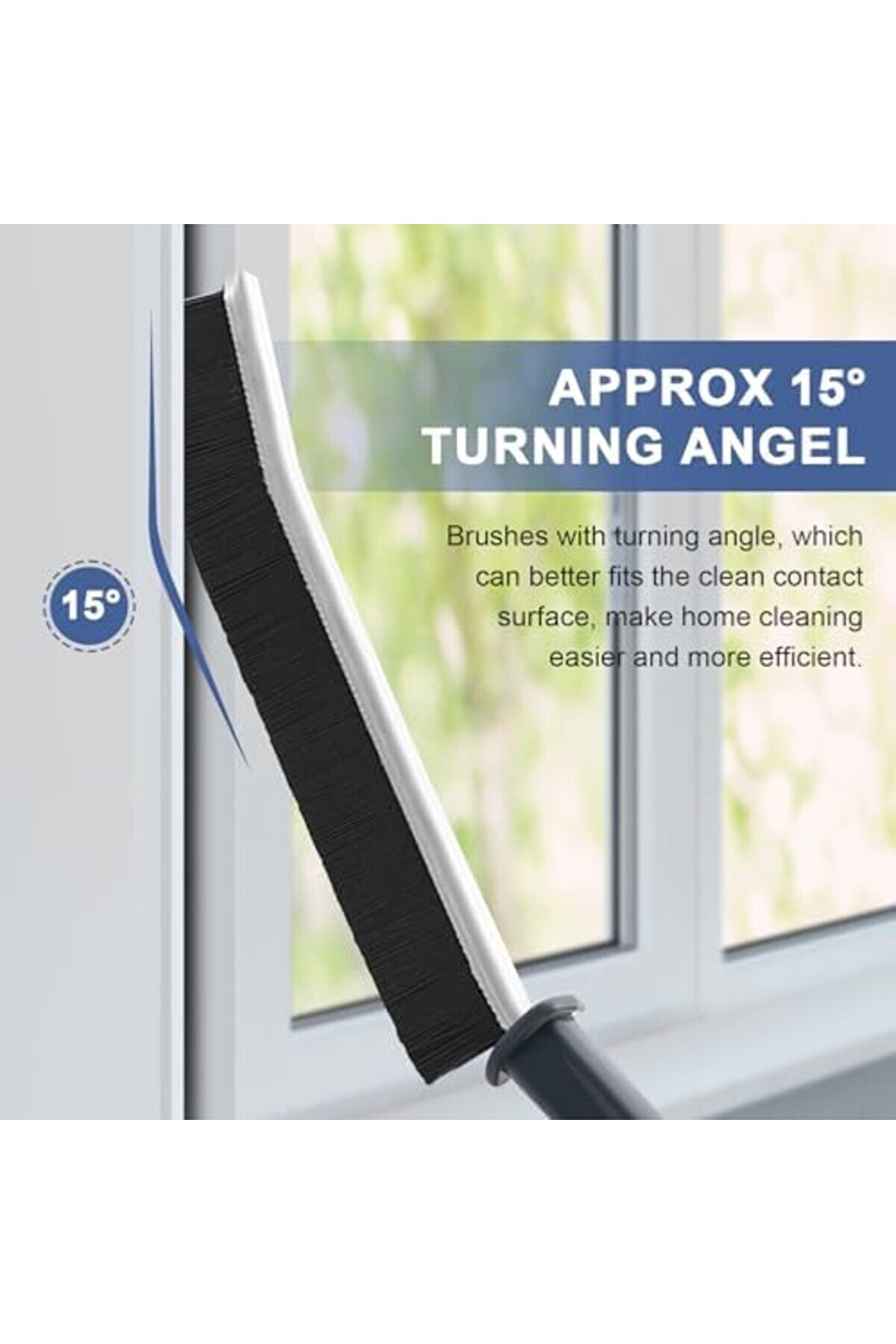 3 Adet Çatlak Boşluğu Temi̇zleme Fırçaları, Elde Tutulan Oluk Boşluğu Temi̇zleme Fırçaları