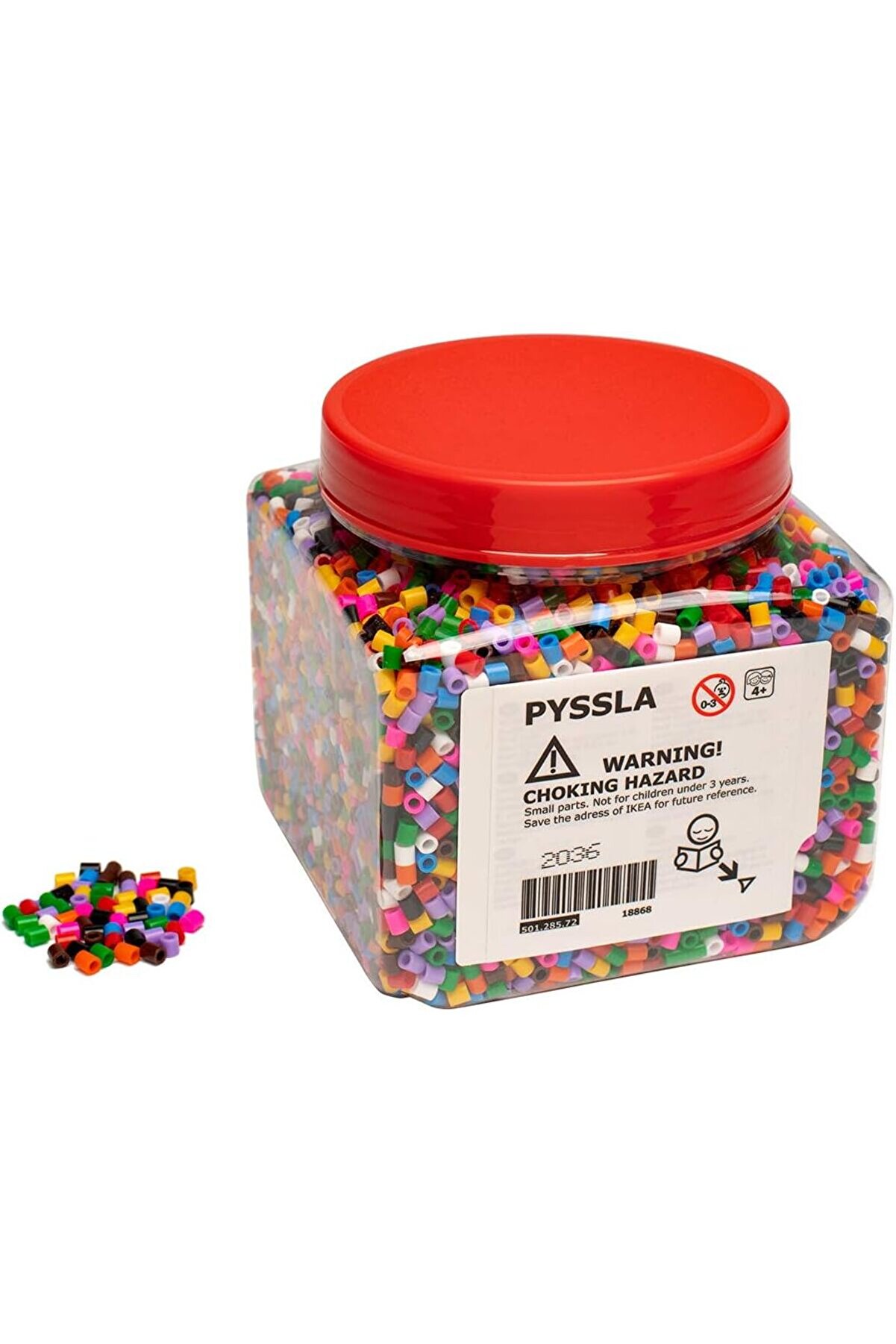 STOREMAX BRFShop PYSSLA boncuklar, &ccedil;eşitli renklerde belikli boncuk aksesuar yelpazesi, &ccedil;ocuklar i&ccedil;in 11