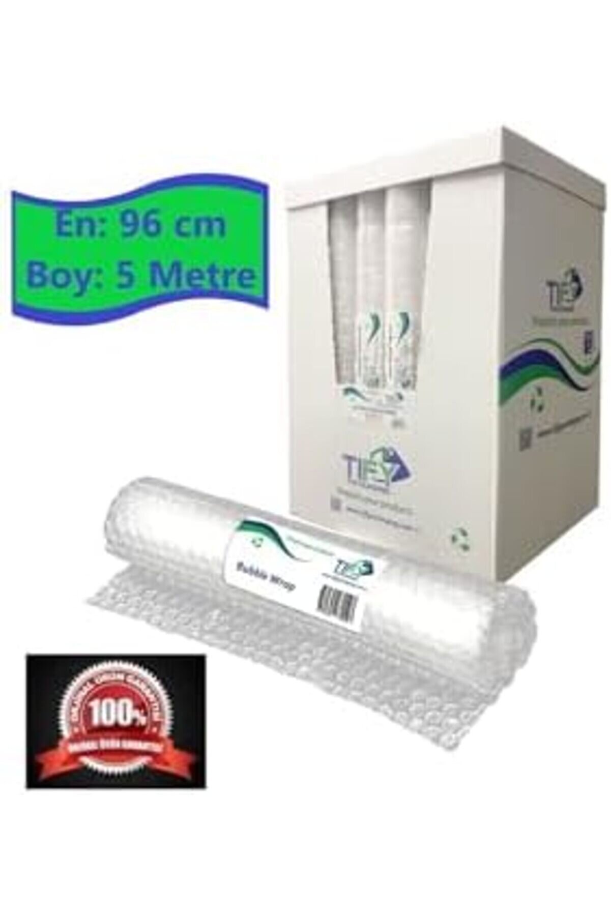 Snshop Balonlu Naylon Sargı 2 Adet 96 Cm En 5 Metre Boyunda Havalı Eşya Koruma Ambalaj Pat Pat 2 