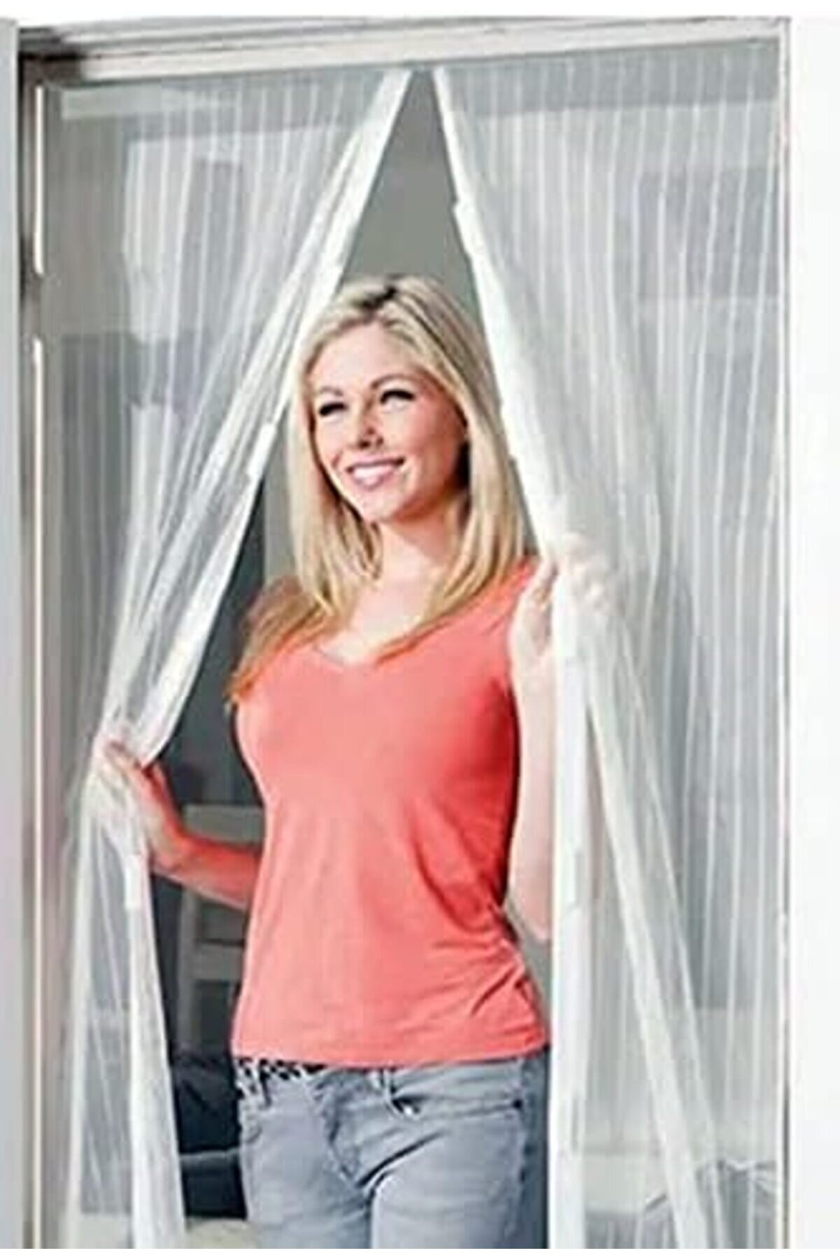 Lvnshopppi̇ng 205 X 105 Cm Kapı Si̇nekli̇ği̇ Si̇nek Si̇vri̇si̇nek Kovucu Tül Si̇nekli̇k 1410 V2 224120
