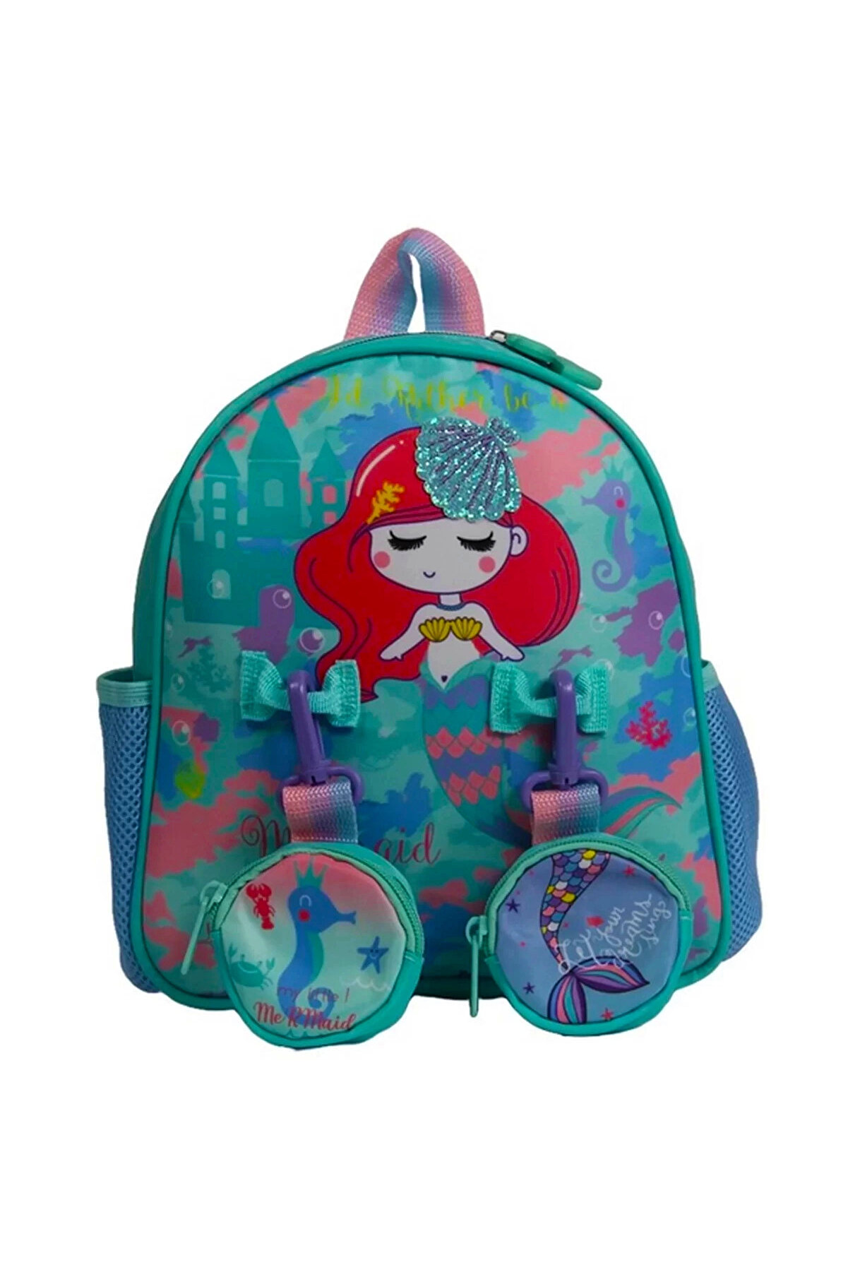 gizmurstore Vest Deniz Kızı Mini Sırt Çantası