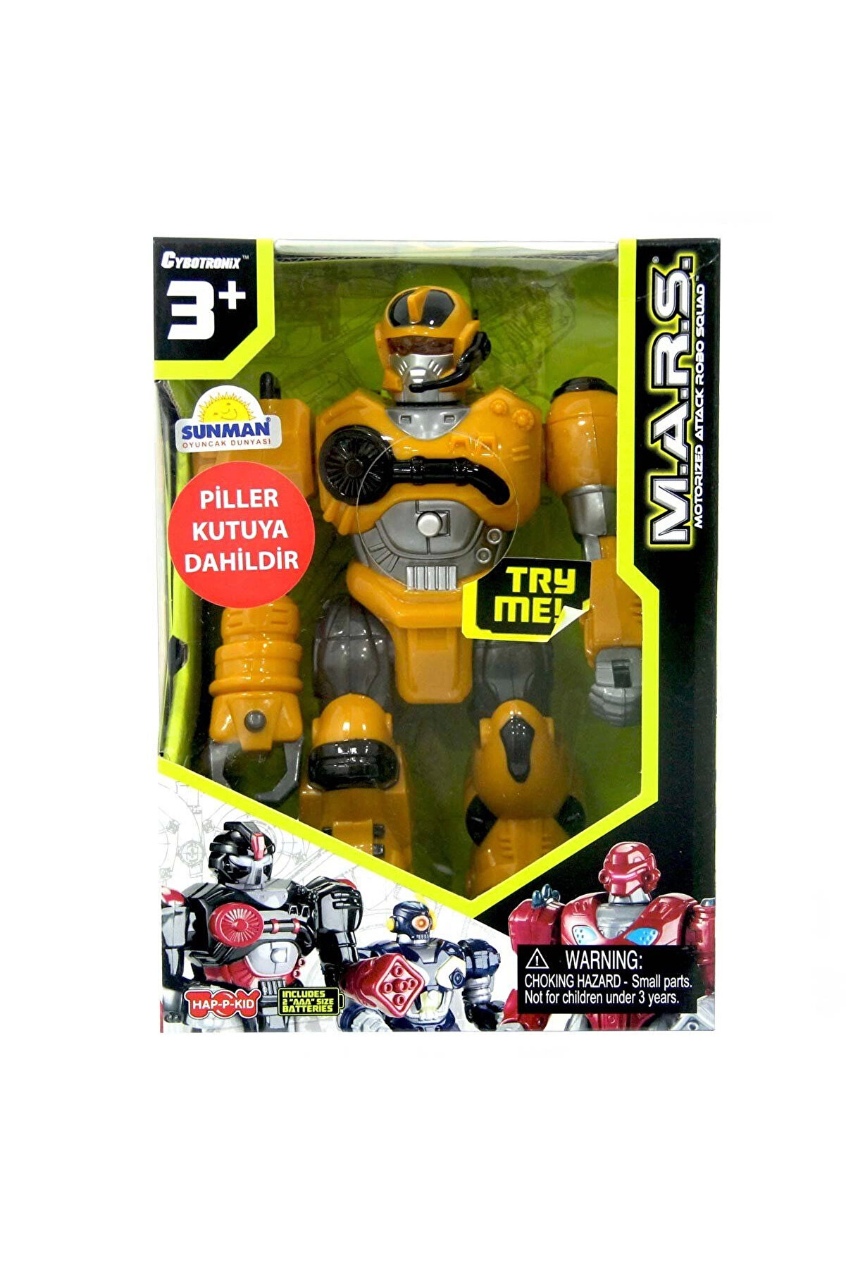 Sunman M.a.r.s. Işıklı Yürüyen Robot - S00005767 - 1 Adet Stokta Olan Gönderi̇li̇r