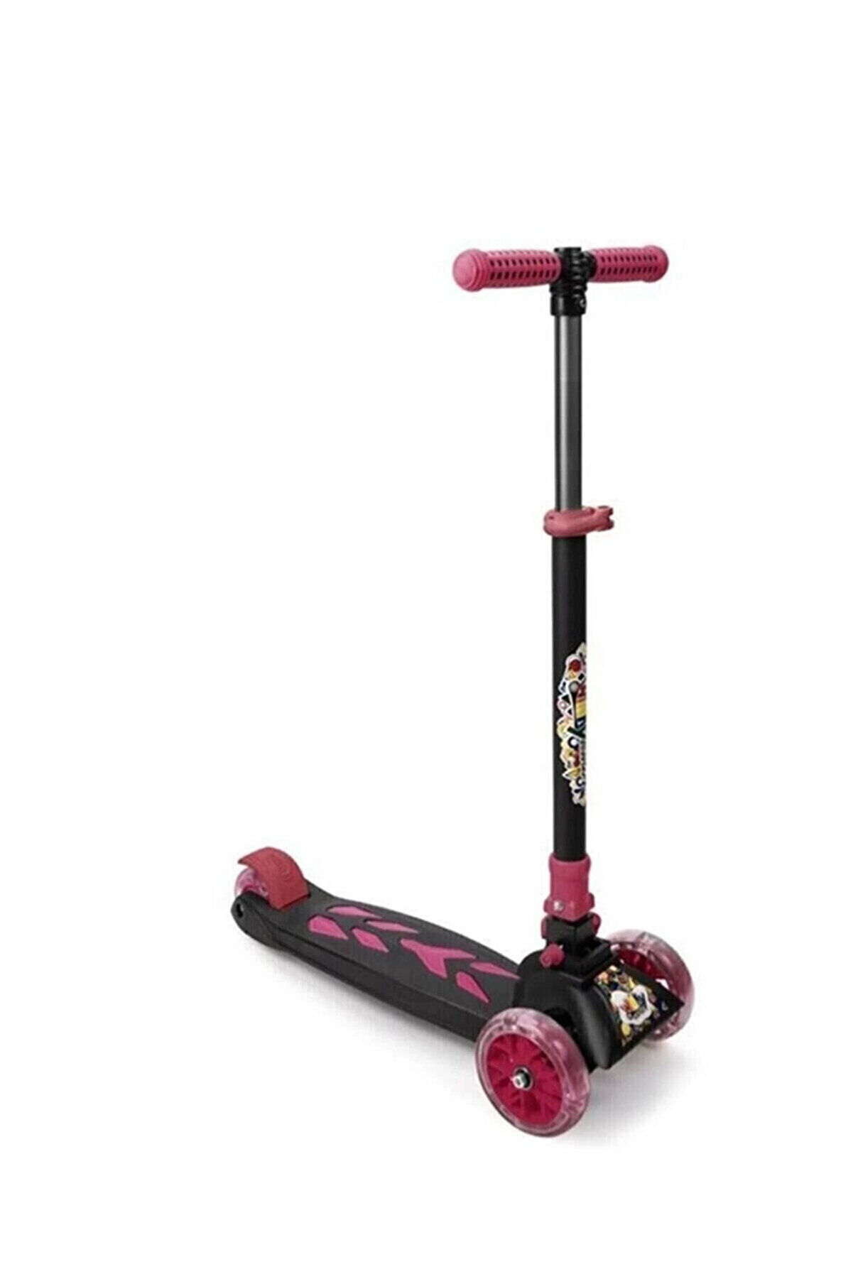 gizmurstore 09575 WİNKY 5+ YAŞ 90KG PEMBE RENK SCOOTER -KLT