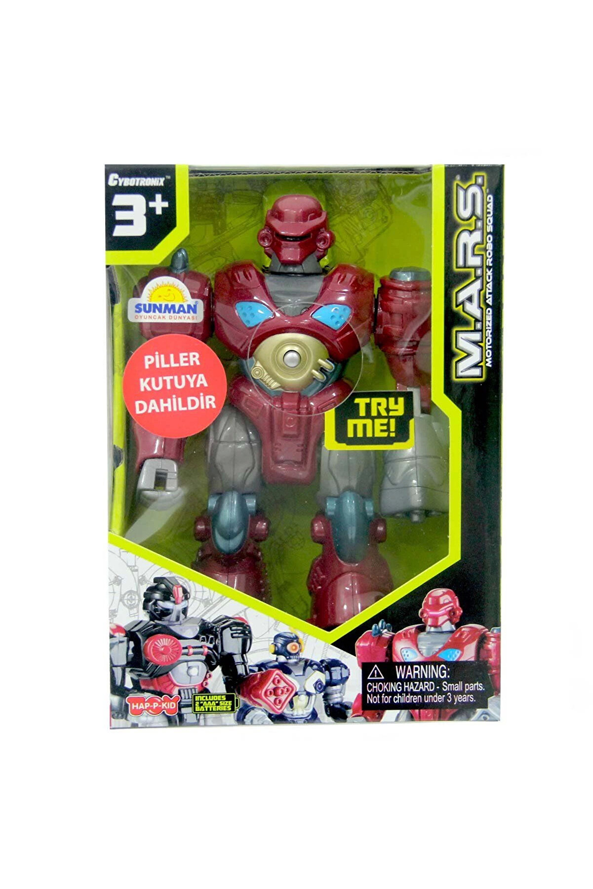 Sunman M.a.r.s. Işıklı Yürüyen Robot - S00005767 - 1 Adet Stokta Olan Gönderi̇li̇r