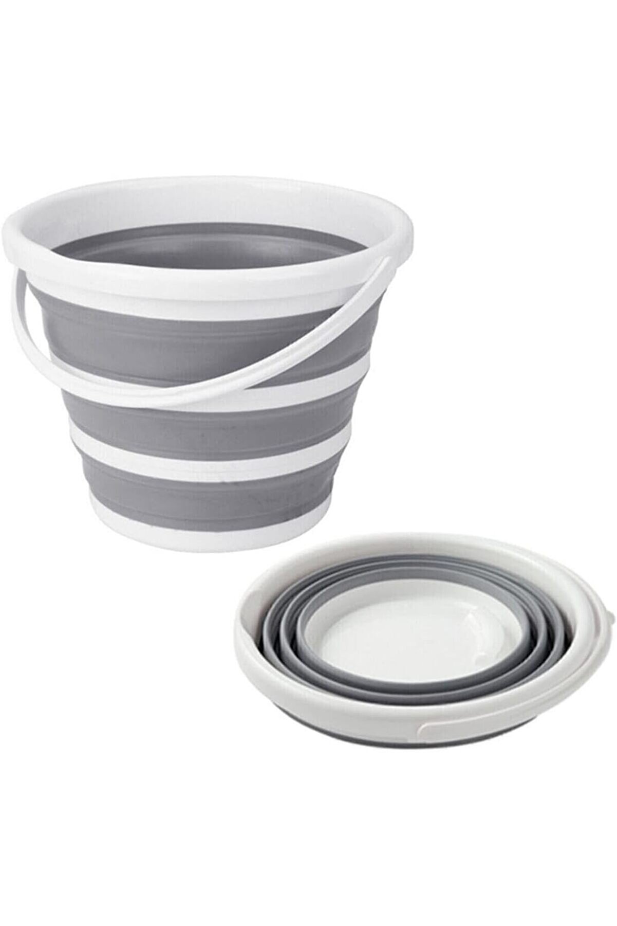 STOREMAX trendymr Kapısı Pratik Katlanabilir Akordiyon Plastik Kova 12,8 Lt Life 1171957