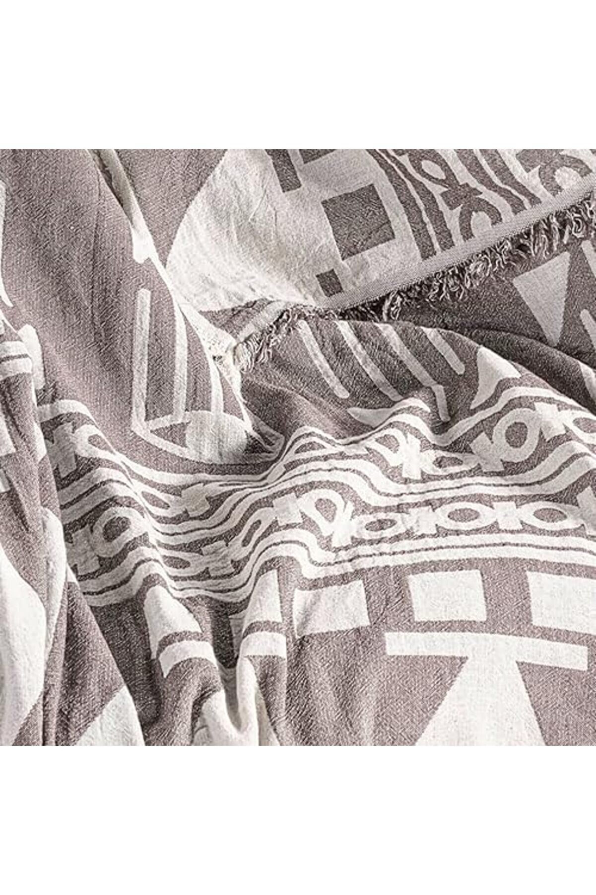 Tknszrshop Tekstıl Lüks 100% Pamuk Koltuk Şalı Tv Battani̇yesi̇, Geni̇ş 130X170 Cm Yüksek Kali̇teli̇