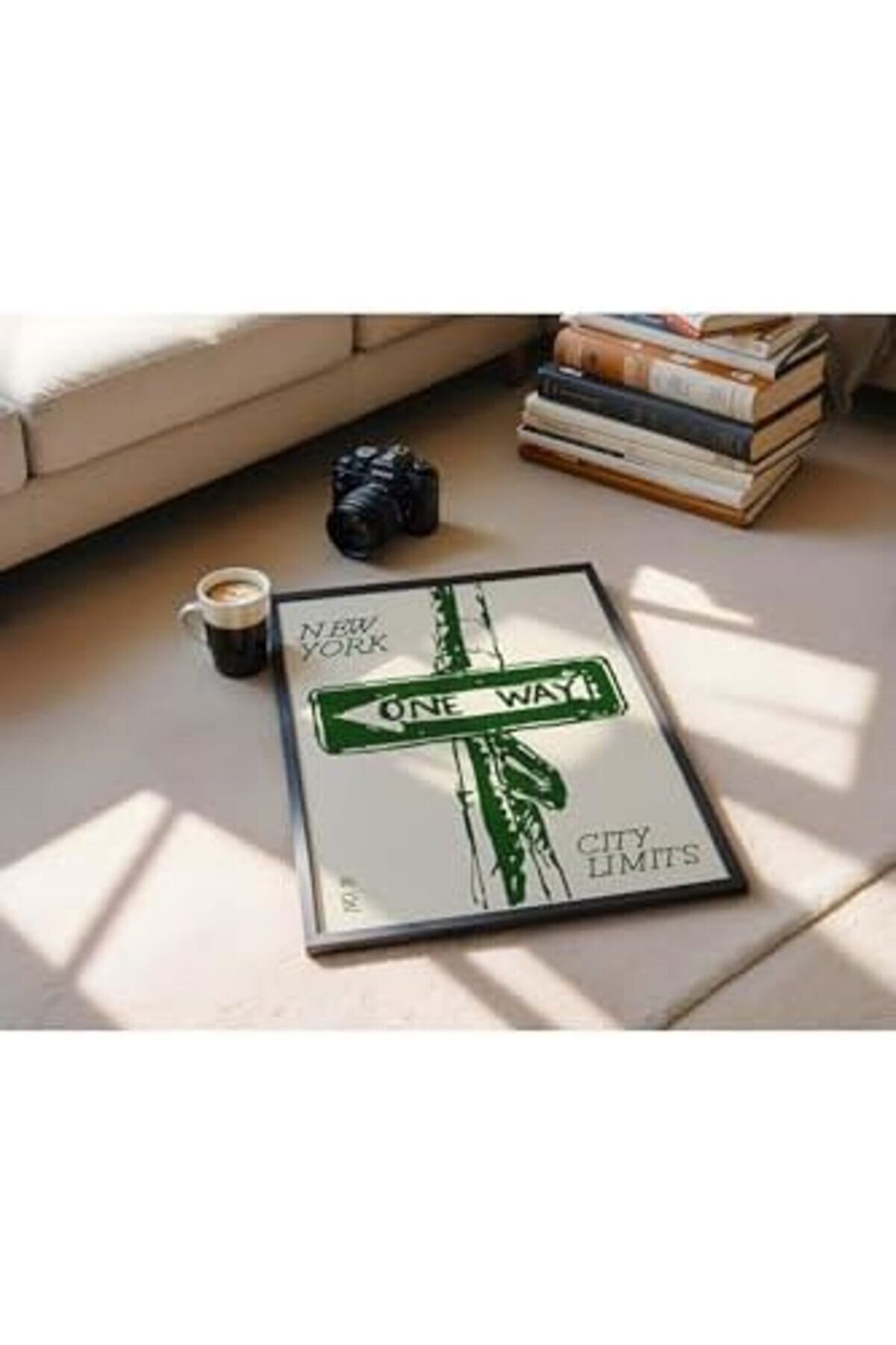 Snshop Tanıtım Newyork Çerçevesi̇z Poster, Modern Dekorati̇f Çerçevesi̇z Poster, Tablo, Newyork-2