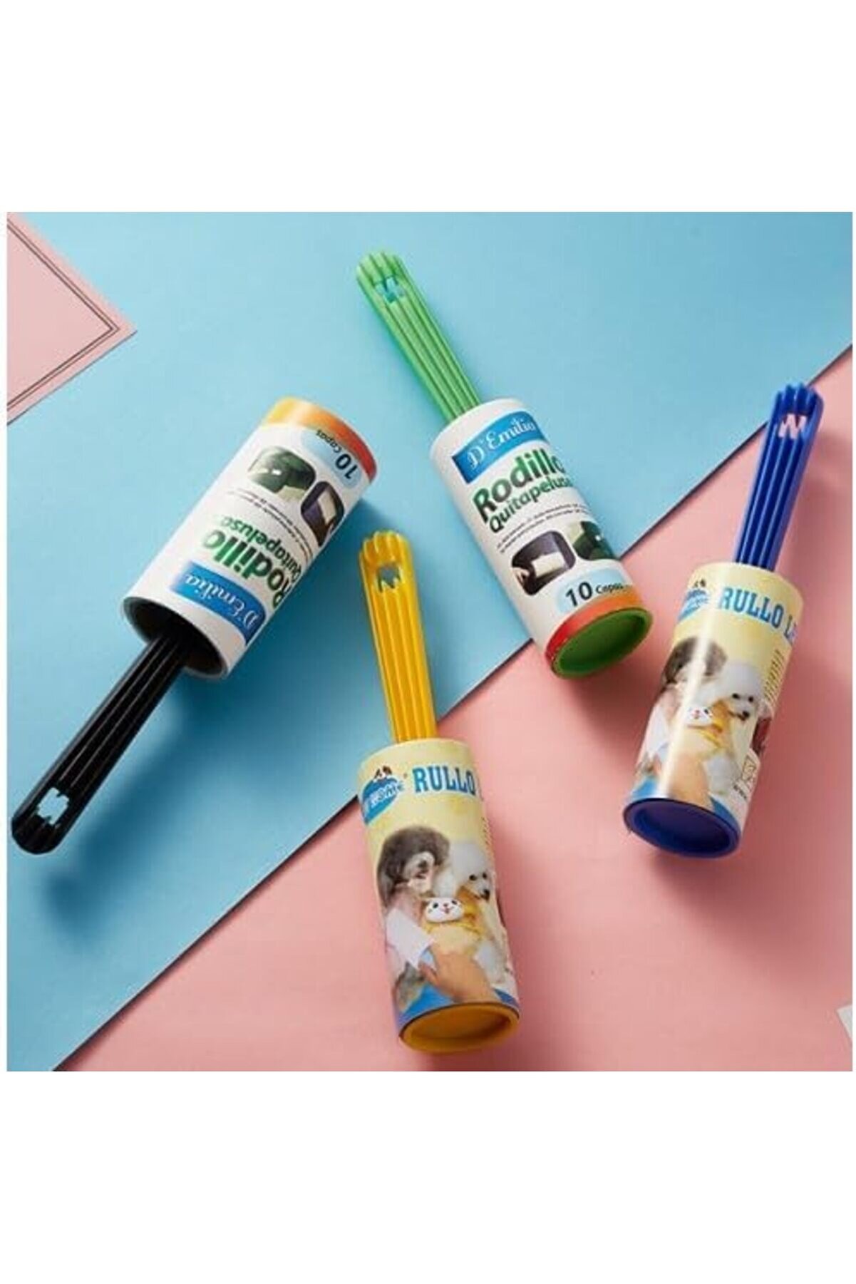 Lvnshop Toplayıcı Rulo, Kedi̇ Ve Köpek Tüy,Ti̇fti̇k Toplayıcı Rulo 120 Yaprak 224120