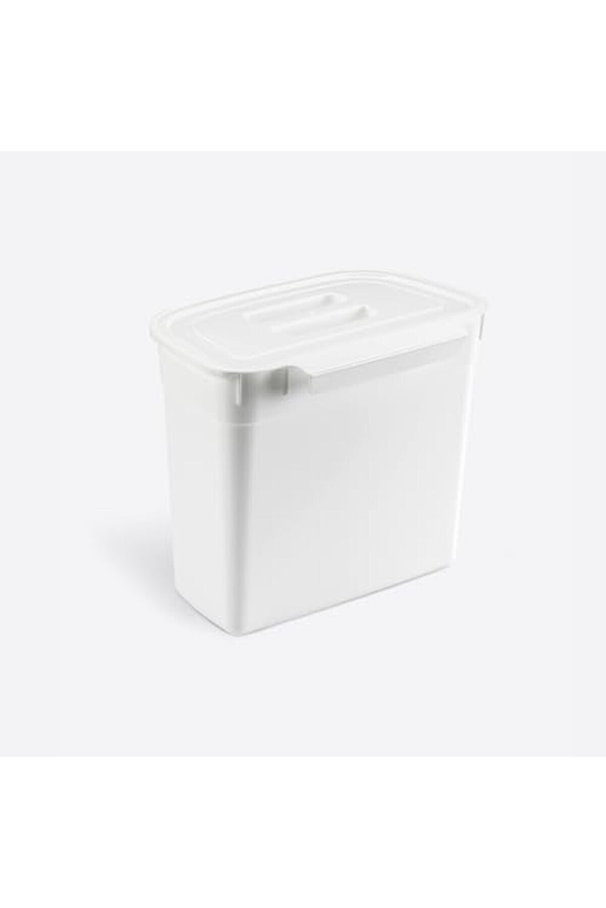 Brfshop Home 7 Li̇tre Dolap Kapağına Takılabi̇li̇r Kapaklı Askılı Çöp Kovası, Plasti̇k, Mutfak