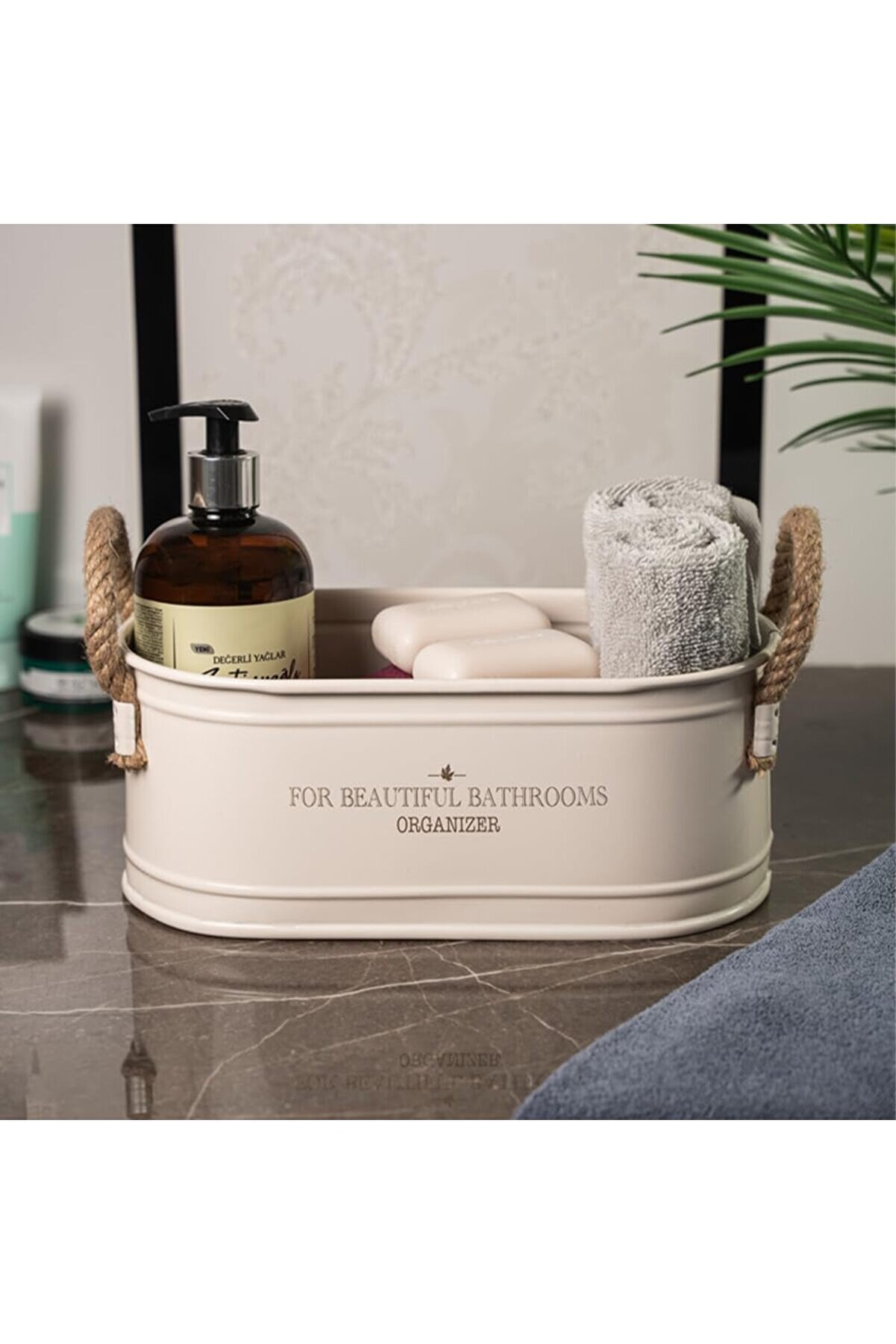 STOREMAX oskyshopc Metal Ip Kulplu Baton Metal Düzenleyici, Organizeri (For Beautiful Organizer Baskı) Ln1207