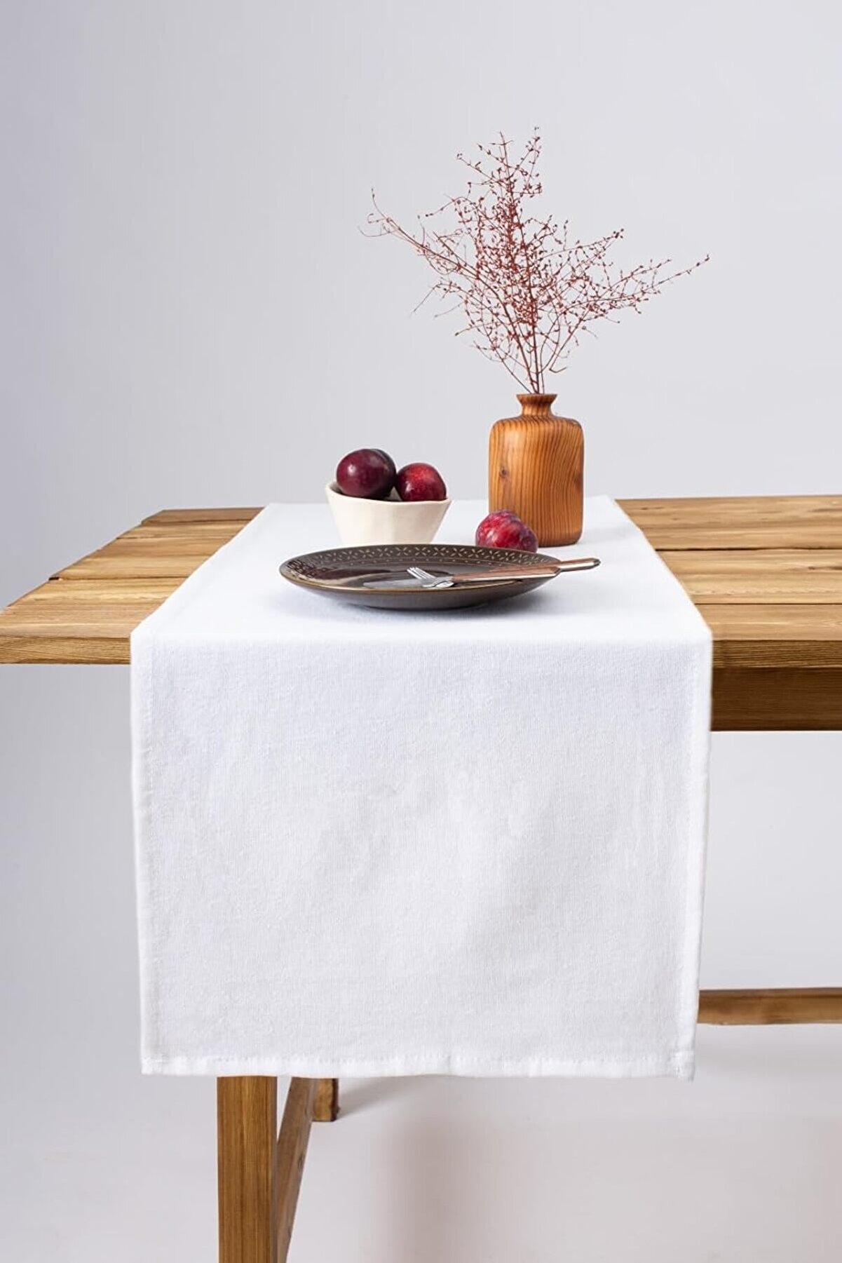 STOREMAX Runner 40 X 150 Cm (Beyaz)