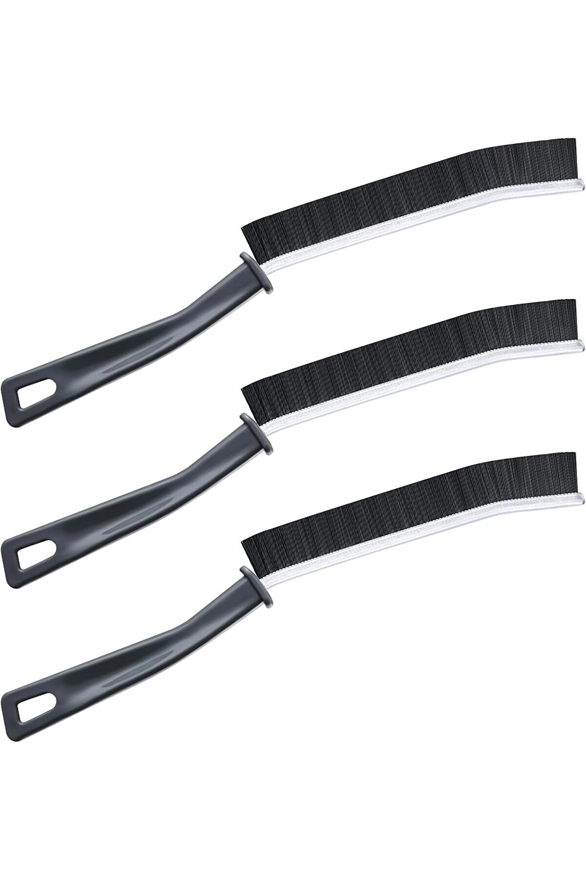 STOREMAX 3 Adet Çatlak Boşluğu Temizleme Fırçaları, Elde tutulan Oluk Boşluğu Temizleme Fırçaları