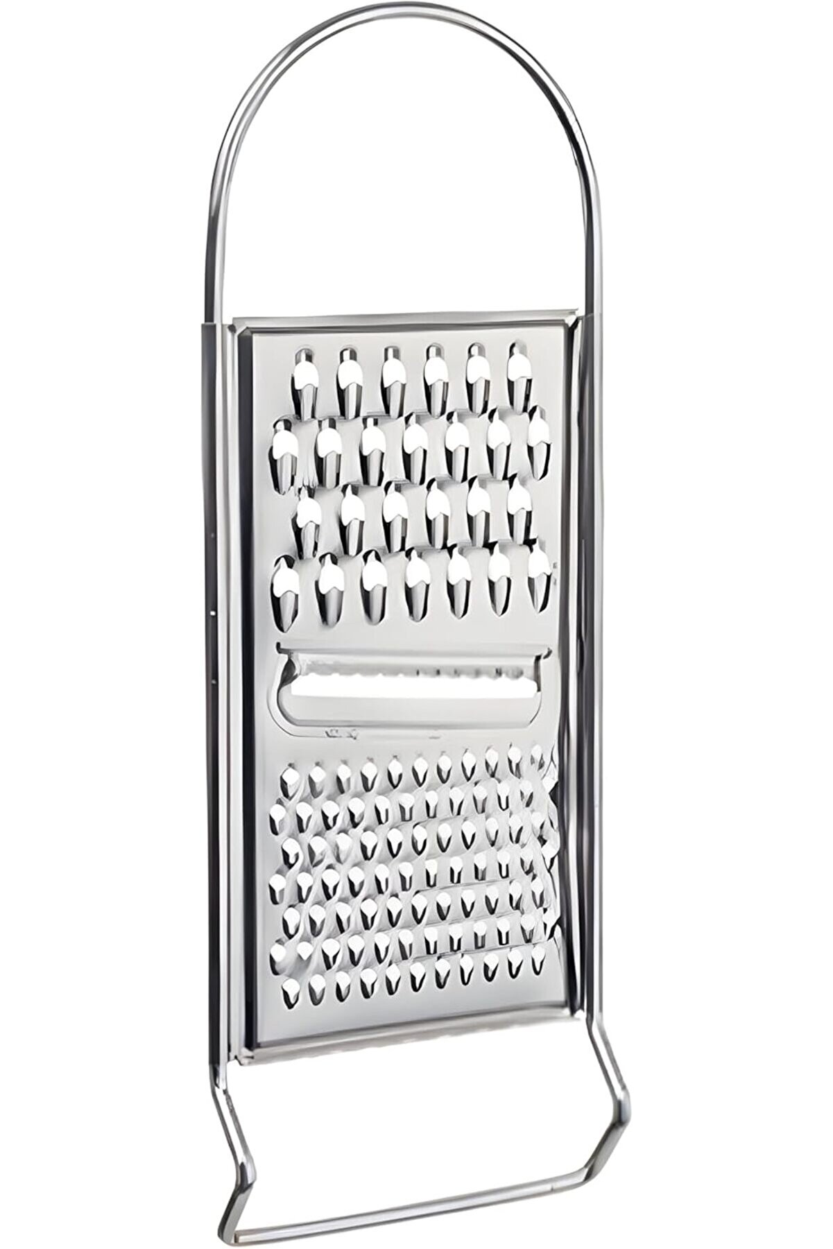 STOREMAX lvnshop Amaçlı Paslanmaz Çelik Mutfak Rendesi, 30x11 cm, Peynir ve Sebze Doğrama İçin, Keskin Bıçakl