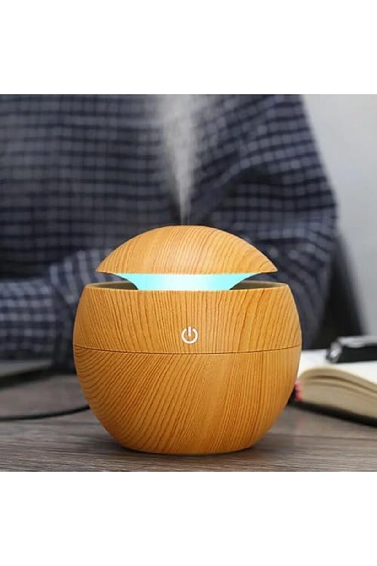 Lvnshop 130 Ml Hava Nemlendi̇ri̇ci̇, Uçucu Yağ Aromaterapi̇ Maki̇nesi̇, Ev, Yatak Odası Ve Ofi̇s İçi̇n Renkl