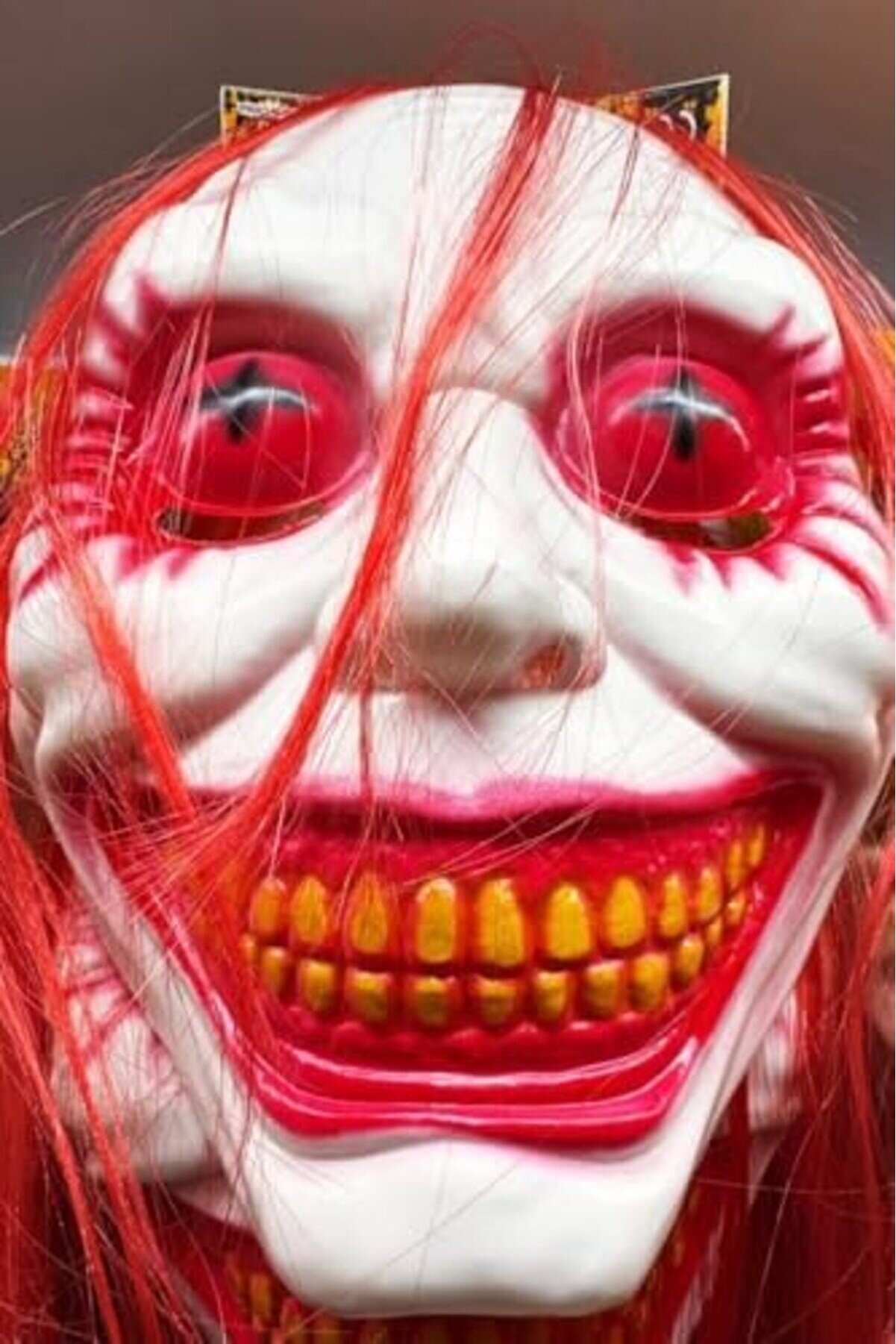 Ynsshopi̇ng Halloween Maske Kırmızı Saç Newtrrendi̇ng 1178227