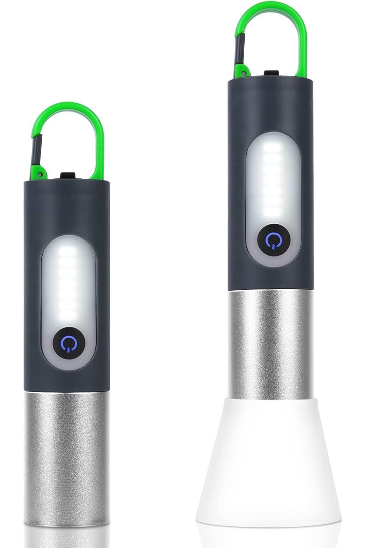 STOREMAX snShop Alüminyum Gövdeli 10W LED El Feneri | 1000 Lümen, Difüzörlü, USB Type-C Şarjlı, 4 Mod