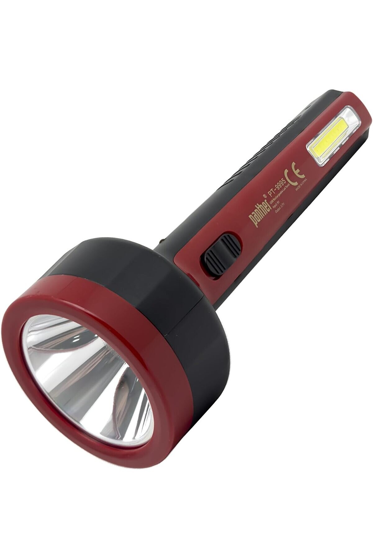 STOREMAX Çift LED El Feneri | 5W + 2W COB LED, 900 Lümen, Type-C Şarjlı, Çok Işık Modlu, 2.5