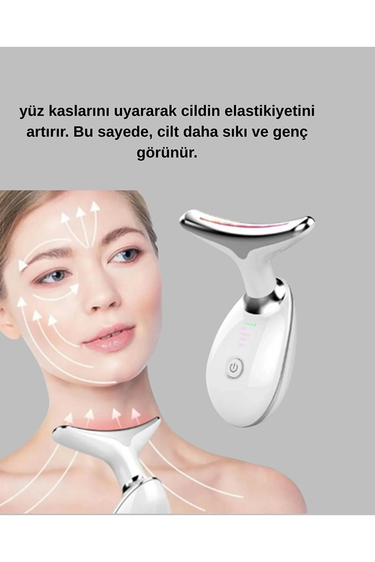 Taşınabi̇li̇r Ems Ci̇lt Bakım Aleti̇ | Kolajen Artırıcı Ve Li̇fti̇ng Etki̇li̇