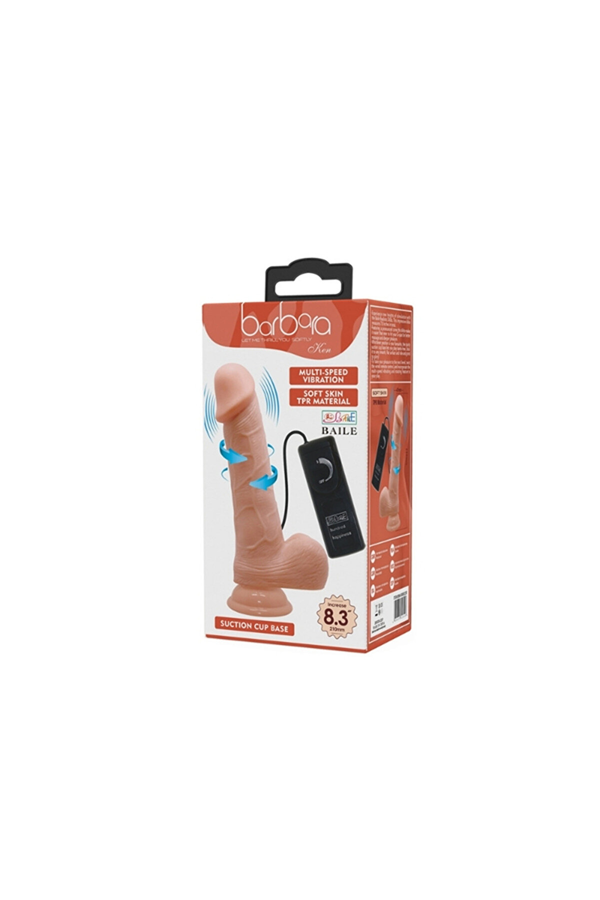 Pridex Medikal Barbara 8.3 İnç Vibratör BW-008015R