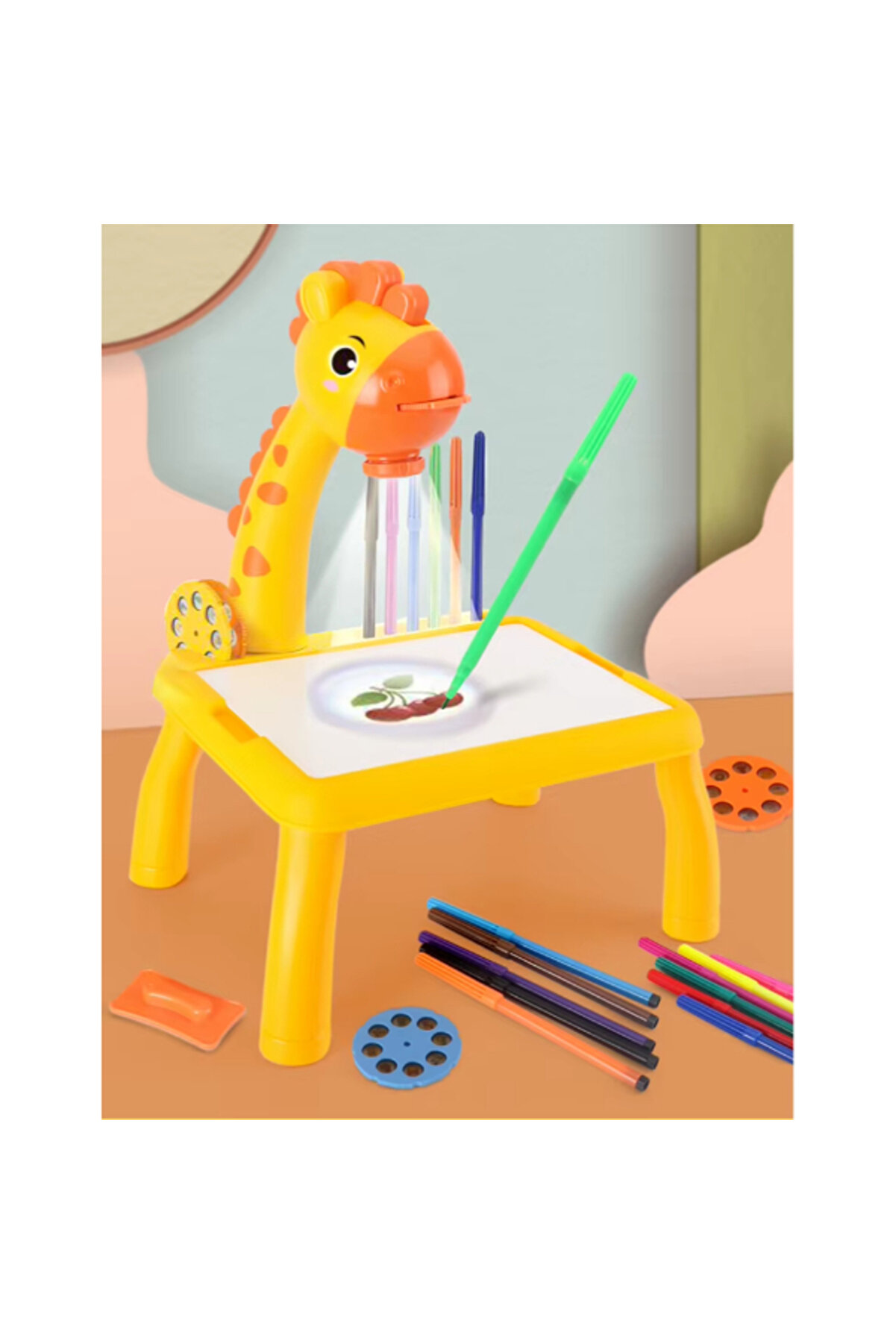 Ethab Ti̇caret Z&uuml;rafa Tasarımlı Projeksi̇yonlu Boyama Tahtası