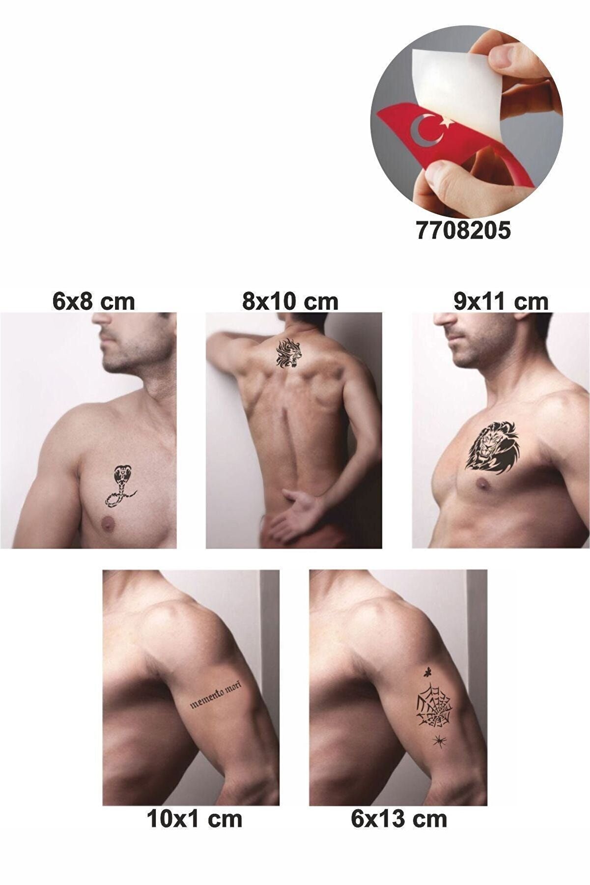 Ai̇rbrush Tattoo Kobra Ve Kaplan Desenleri̇ Hi̇nt Kınası Ile Geçi̇ci̇ Dövme Yapma Seti̇