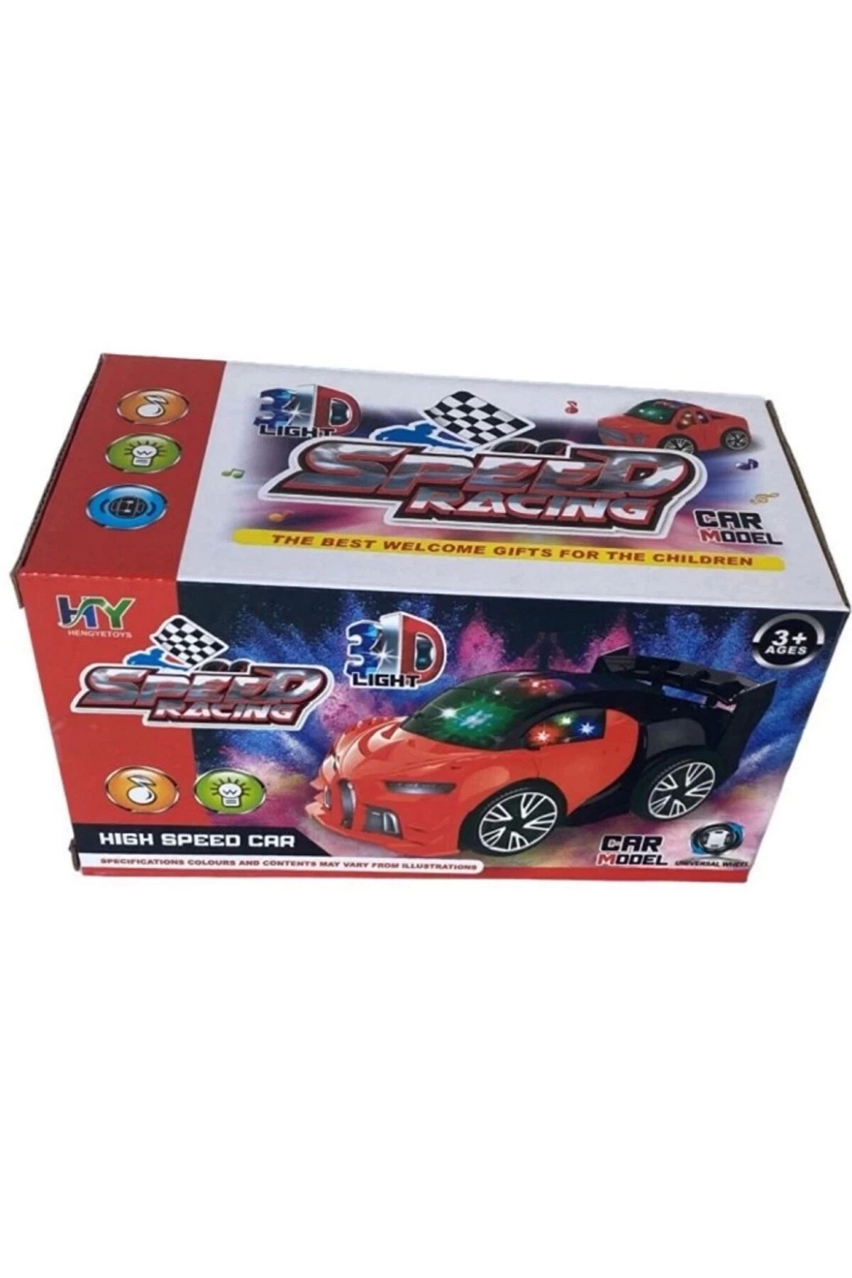 FrereConception Fırsat Byr Kutulu Işıklı Sesli Araba - 010-1 Yeni