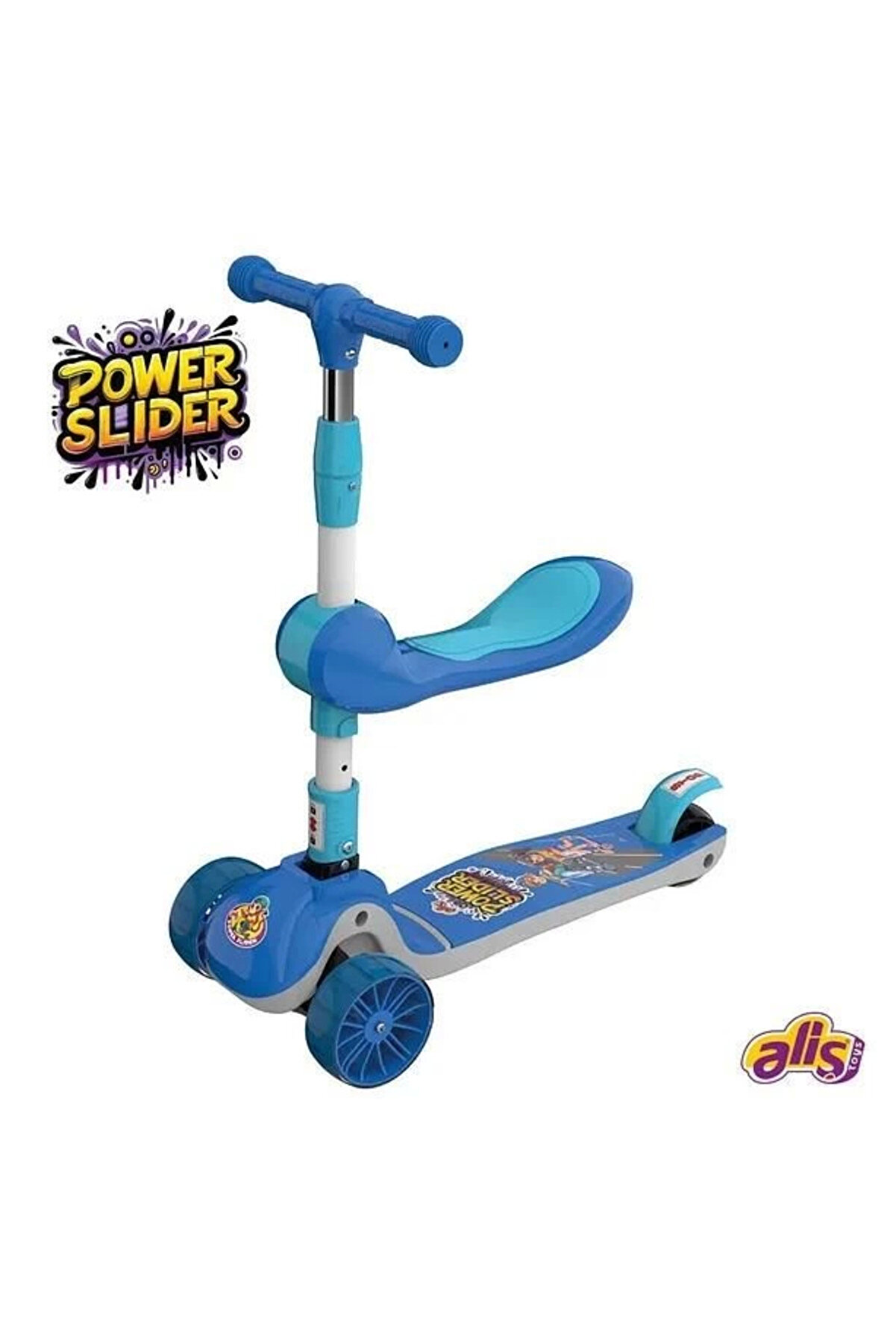 Power Sli̇der Oturaklı Scooter
