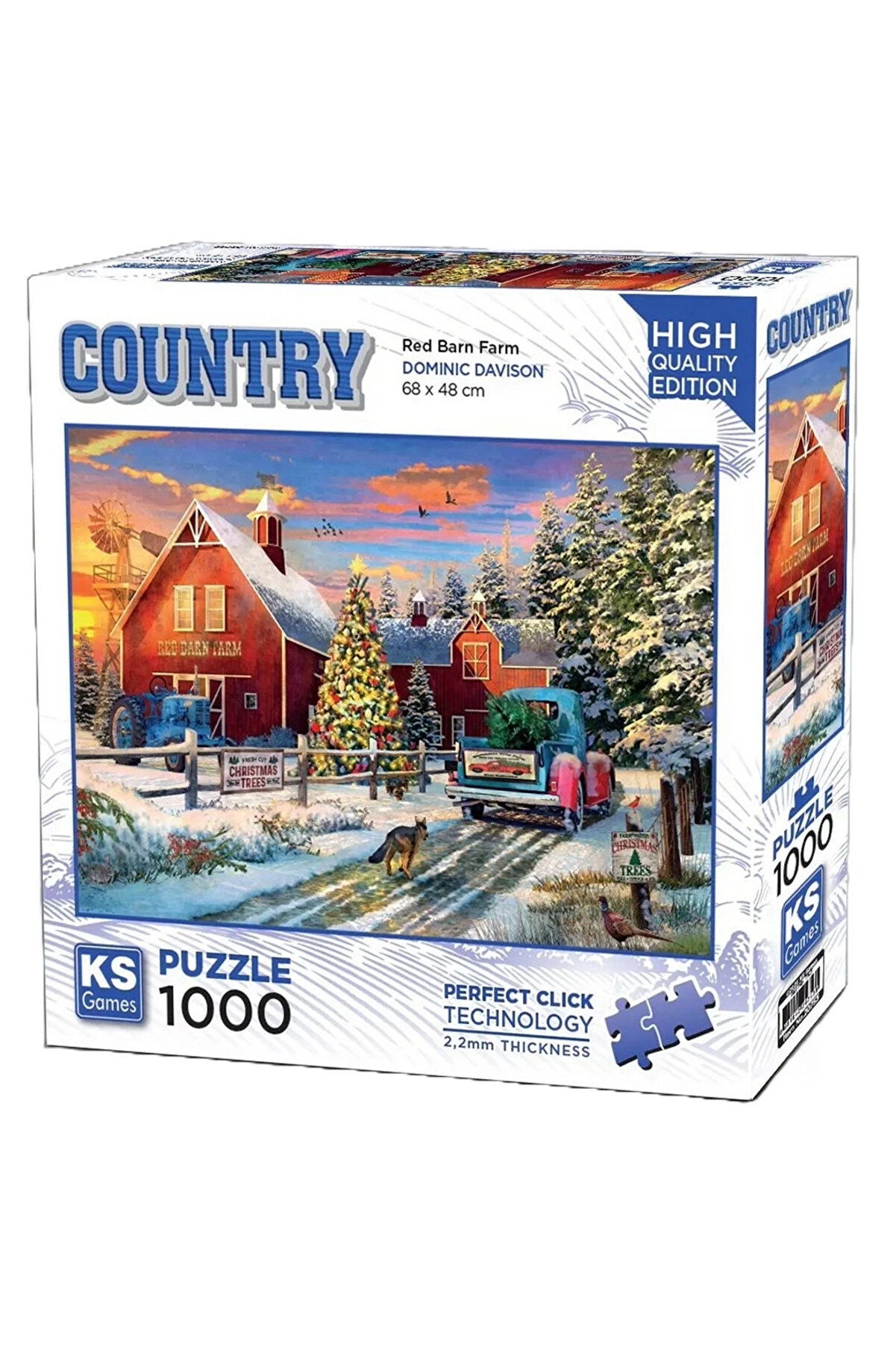 Ks Games Red Barn Farm Puzzle 1000 Parça 20753