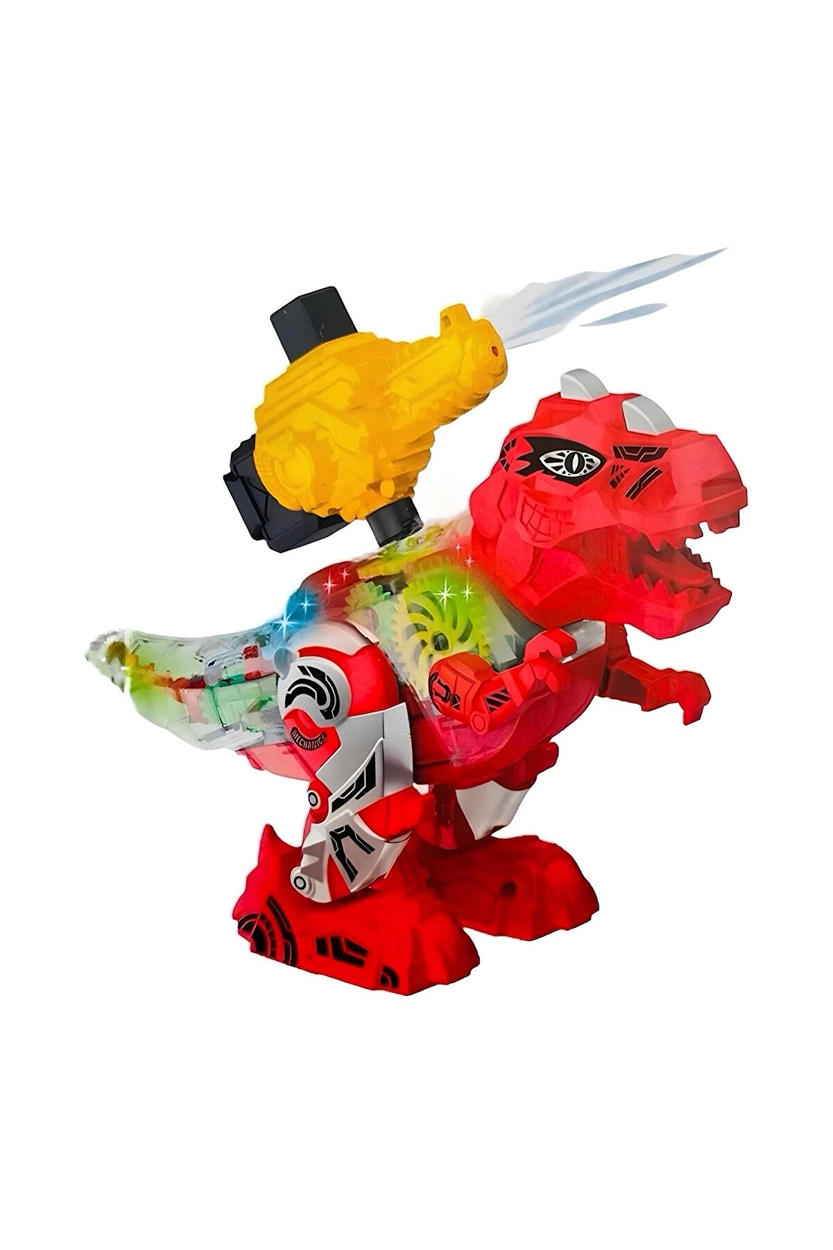 Sesli̇ Ve Işıklı Yürüyen Di̇nazor Projeksi̇yonlu