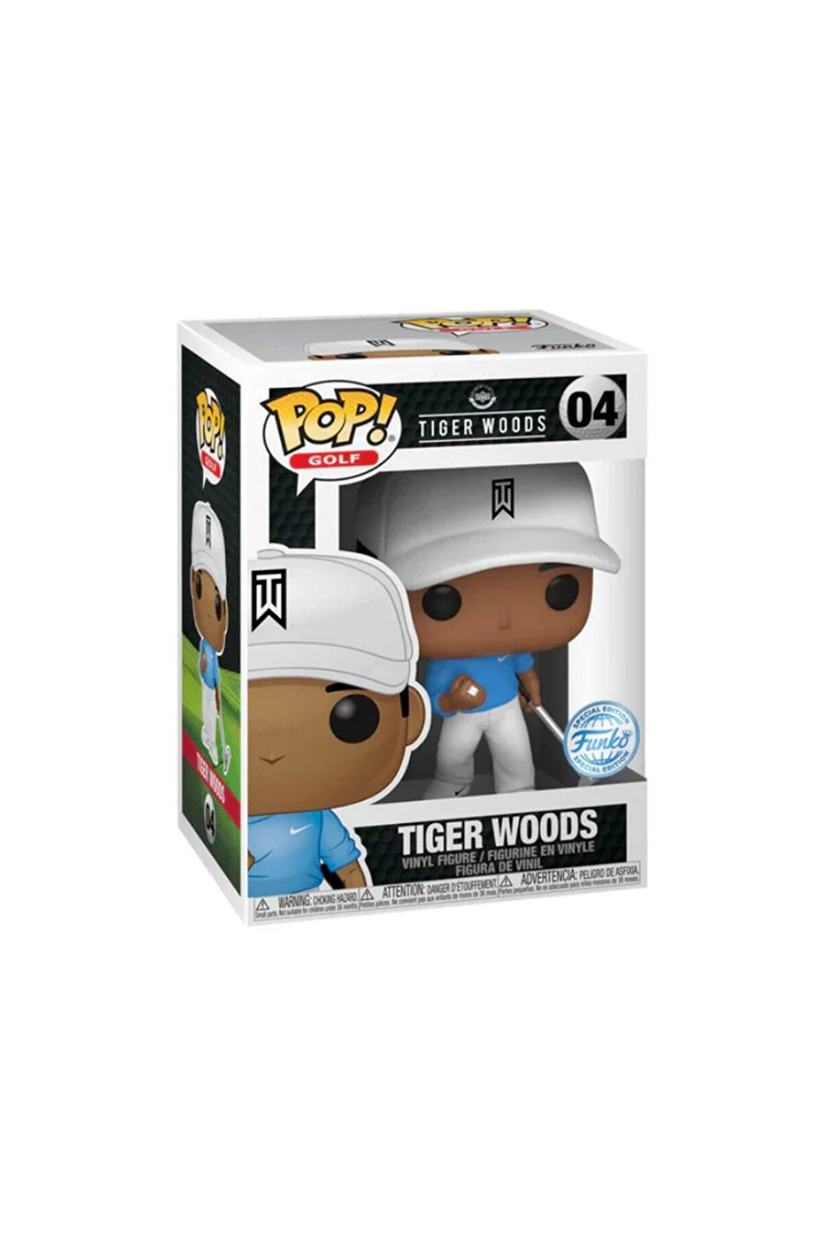 Funko Pop Golf Ti̇ger Woods (Blue Shi̇rt) Speci̇al Edi̇ti̇on