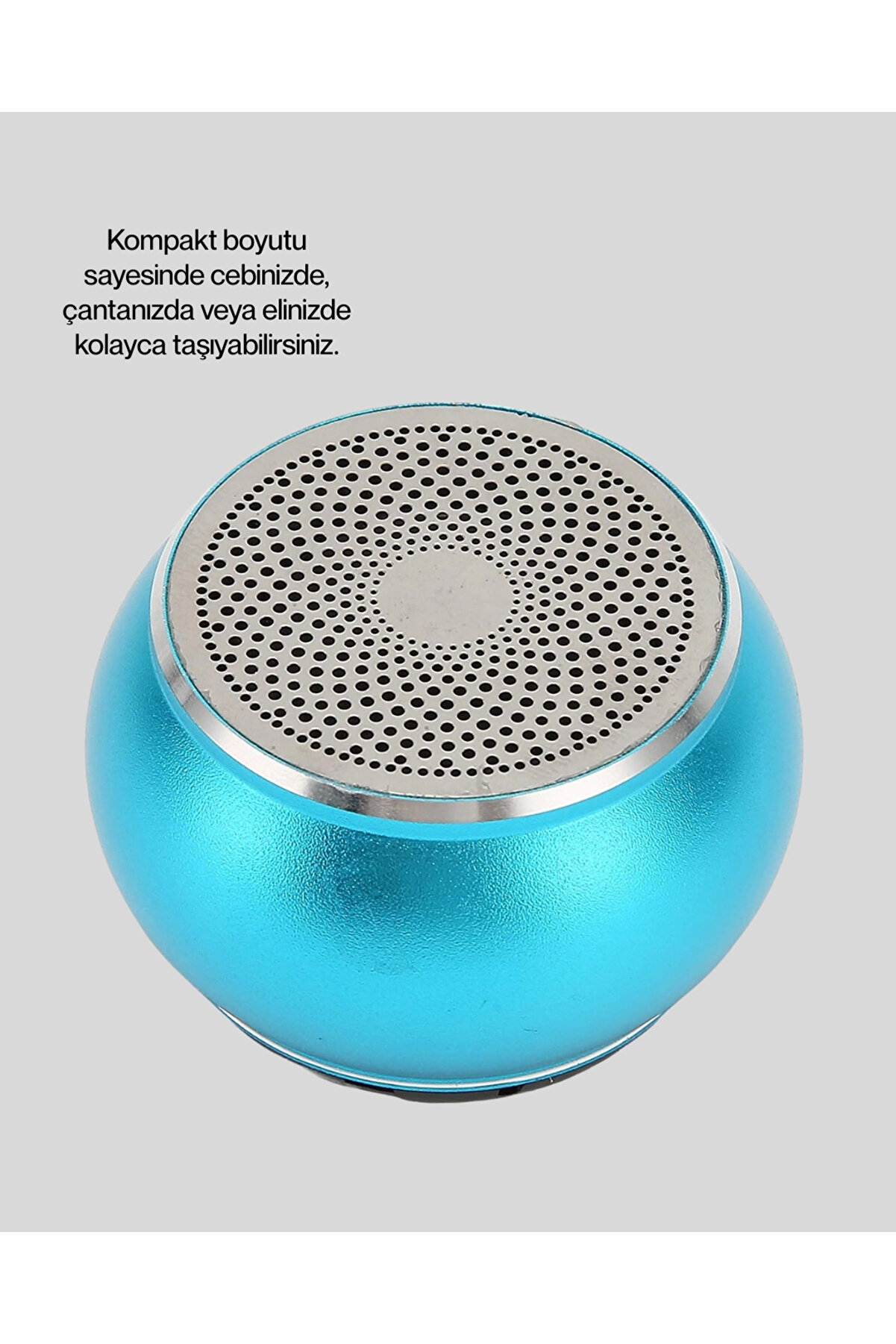 Mi̇ni̇ Bluetooth Speaker | Uzun Pi̇l Ömrü, Şık Ve Hafi̇f Tasarım